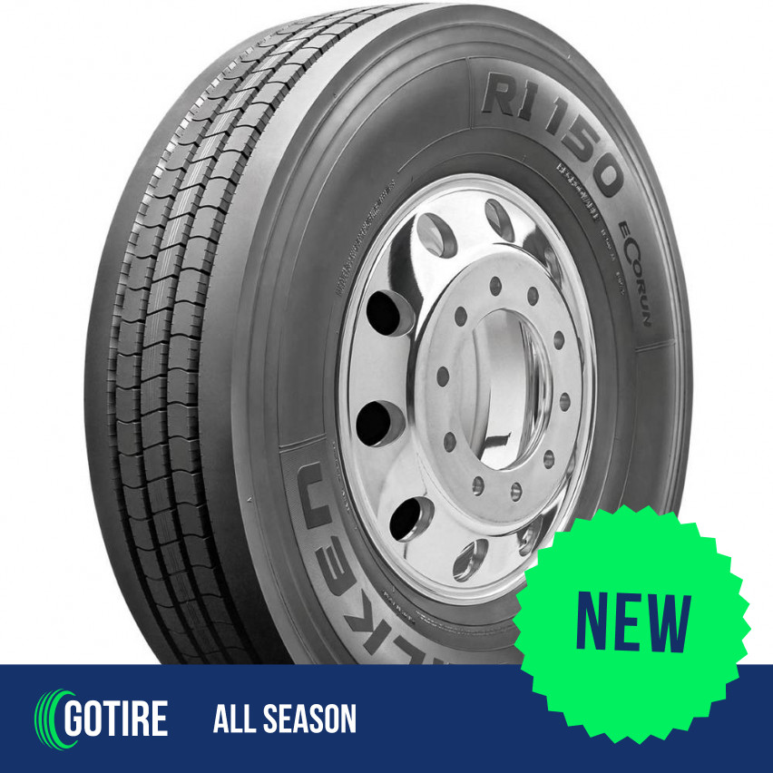 1 X New – 285/75R24.5 Falken RI150 Ecorun 144/141L