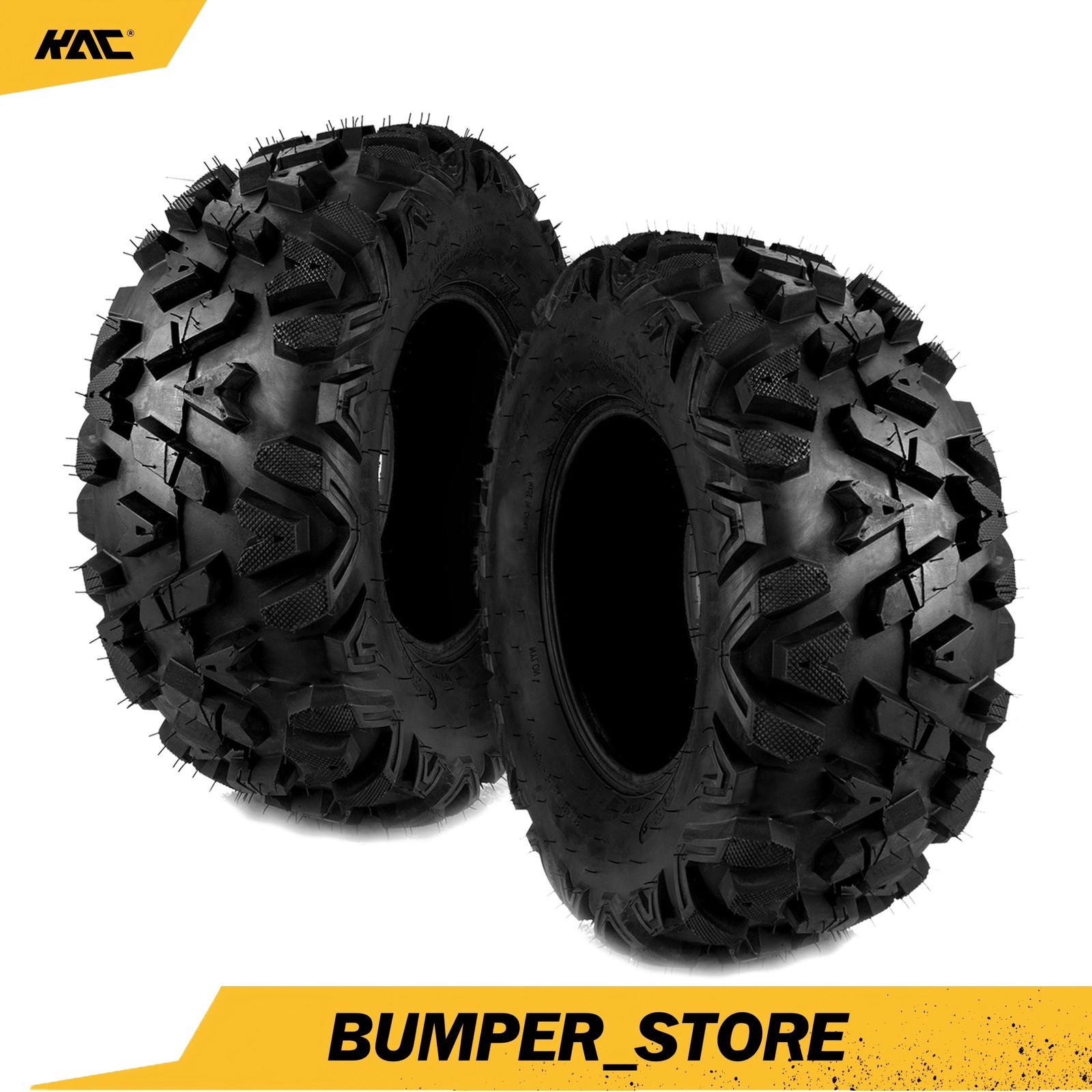 26×9-12 26x9x12 26-9-12 6PR ATV UTV SxS All Terrain Tire Z-199 TL Rubber Pair