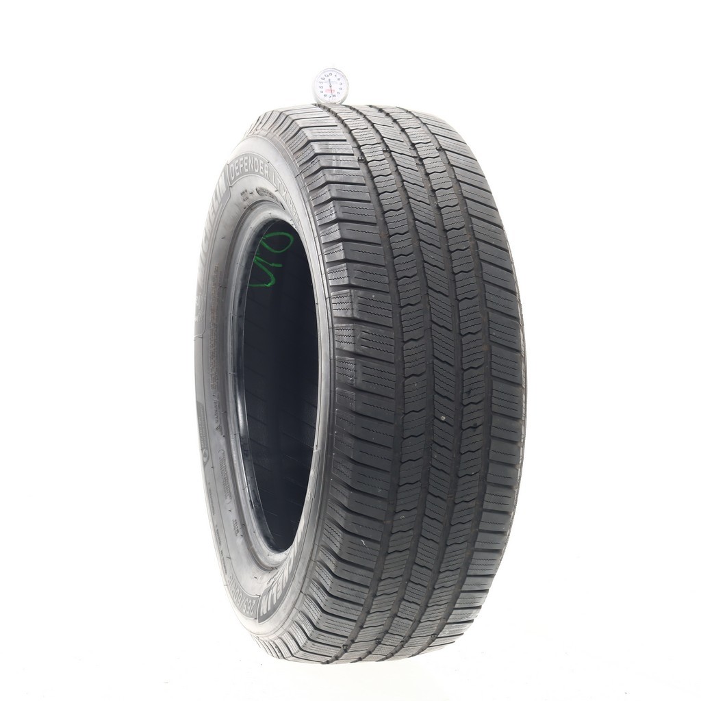 Set of (4) Used 265/60R18 Michelin Defender LTX M/S 110T – 6-7.5/32 (N7ZV)
