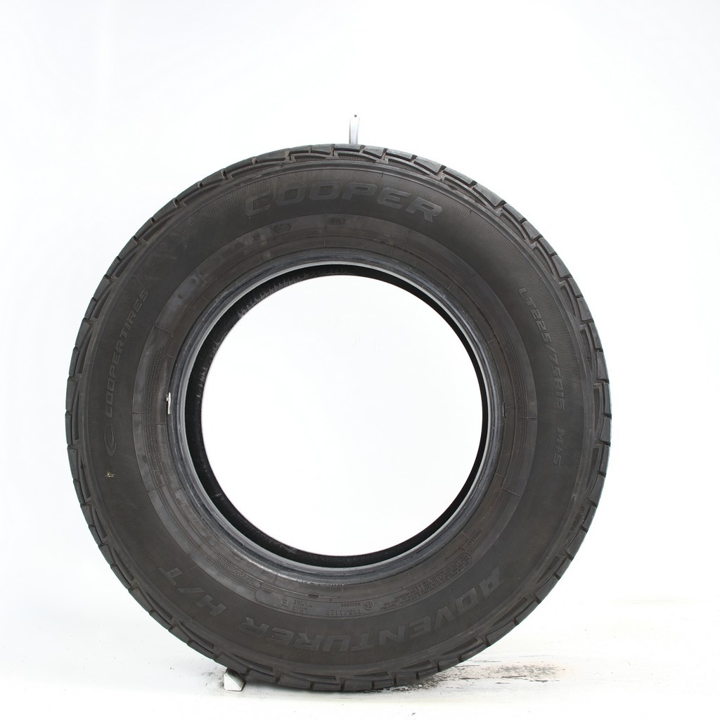 Used LT 225/75R16 Cooper Adventurer H/T 115/112R – 7/32