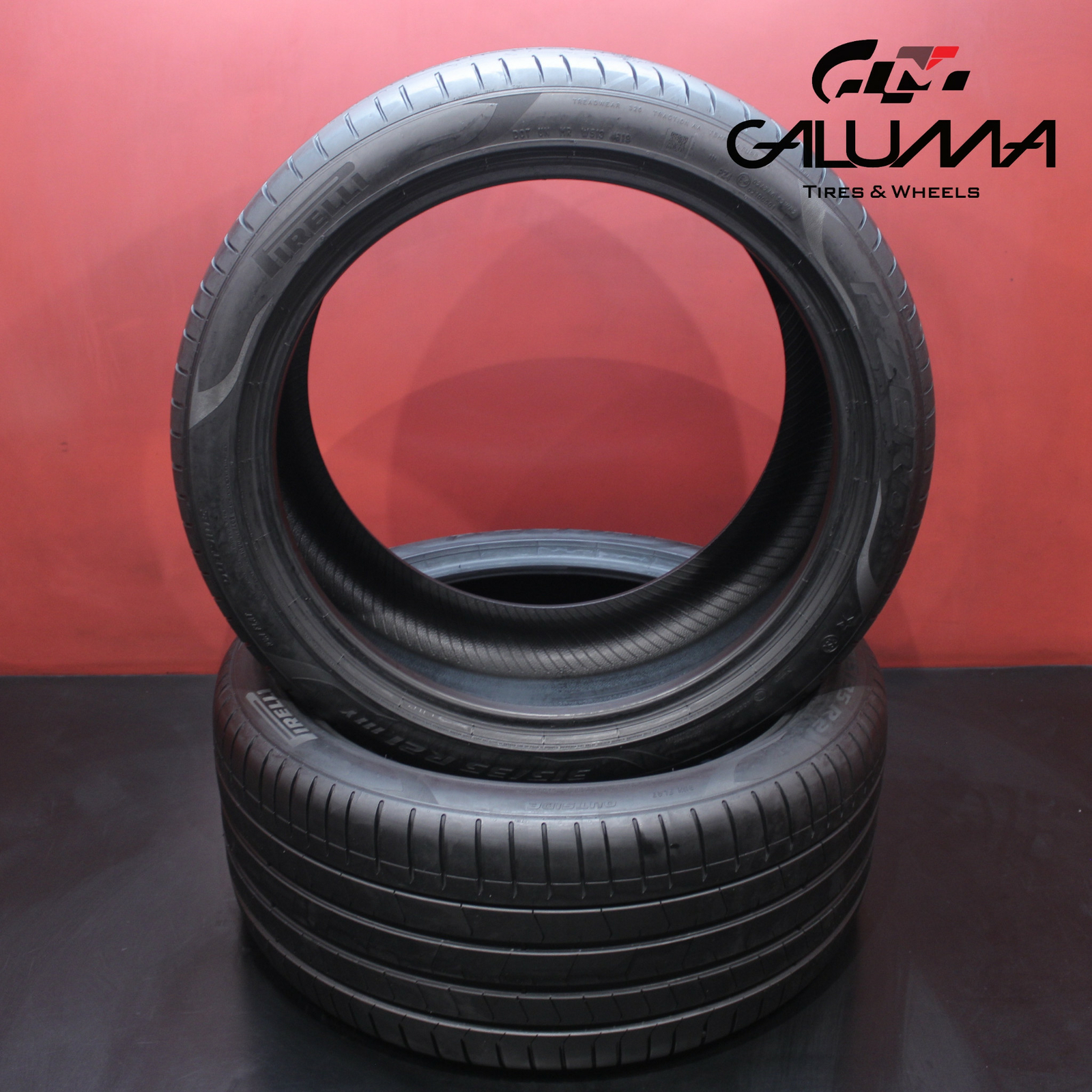 2X Tires Pirelli P Zero PZ4 Run Flat 315/35/21 315/35R21 3153521 #59080