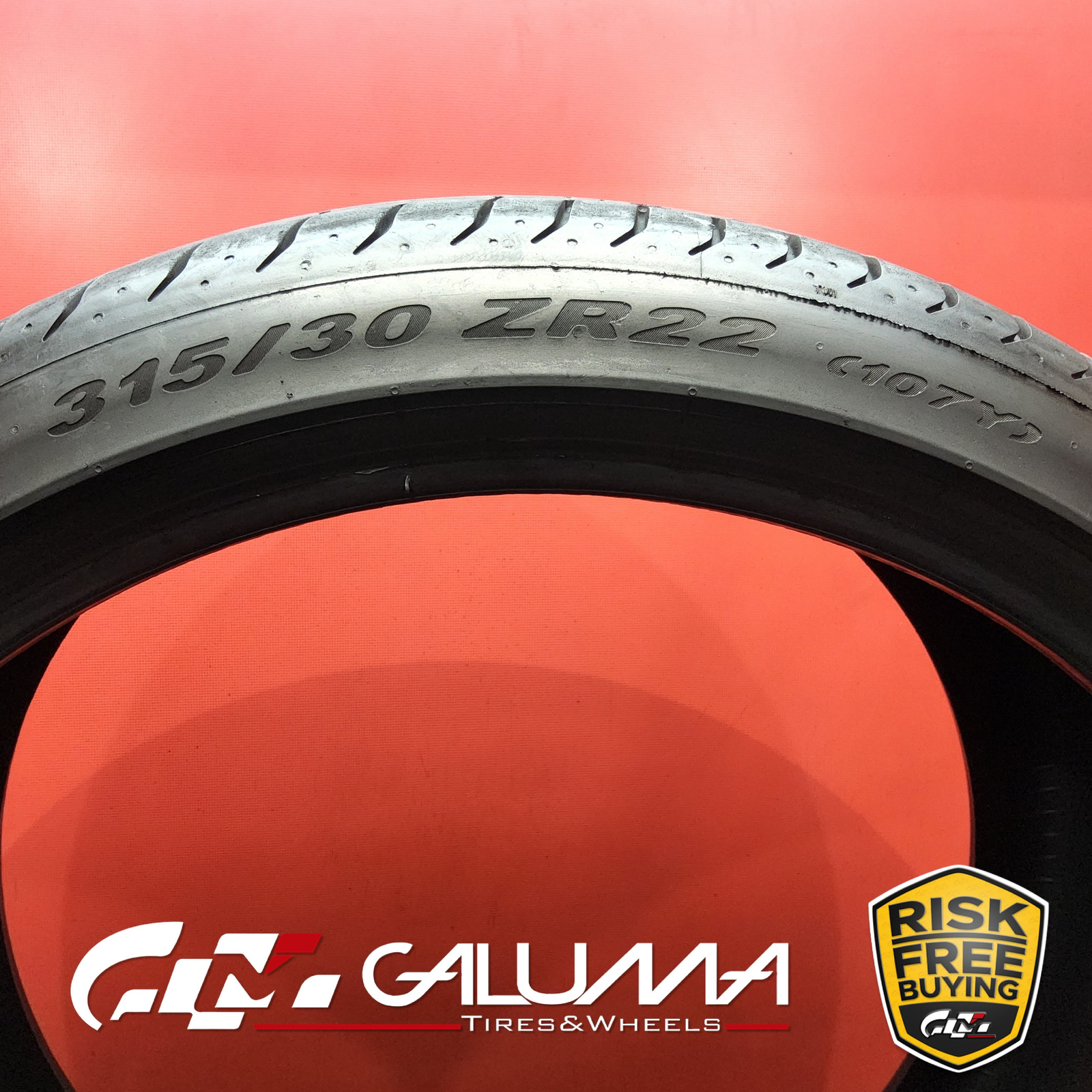 Set of 2 Tires Pirelli P Zero (N0) 315/30ZR22 315/30/22 3153022 107Y #86868