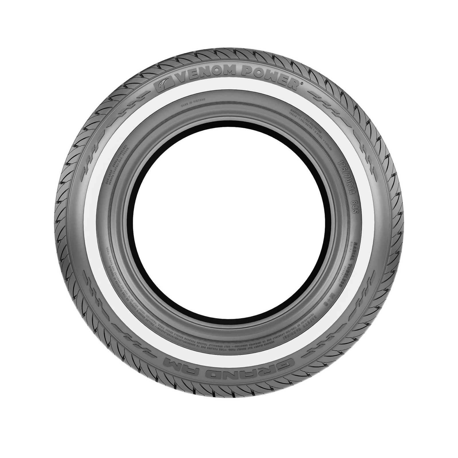 1 New Venom Power Grand Am – 215/70r14 Tires 2157014 215 70 14