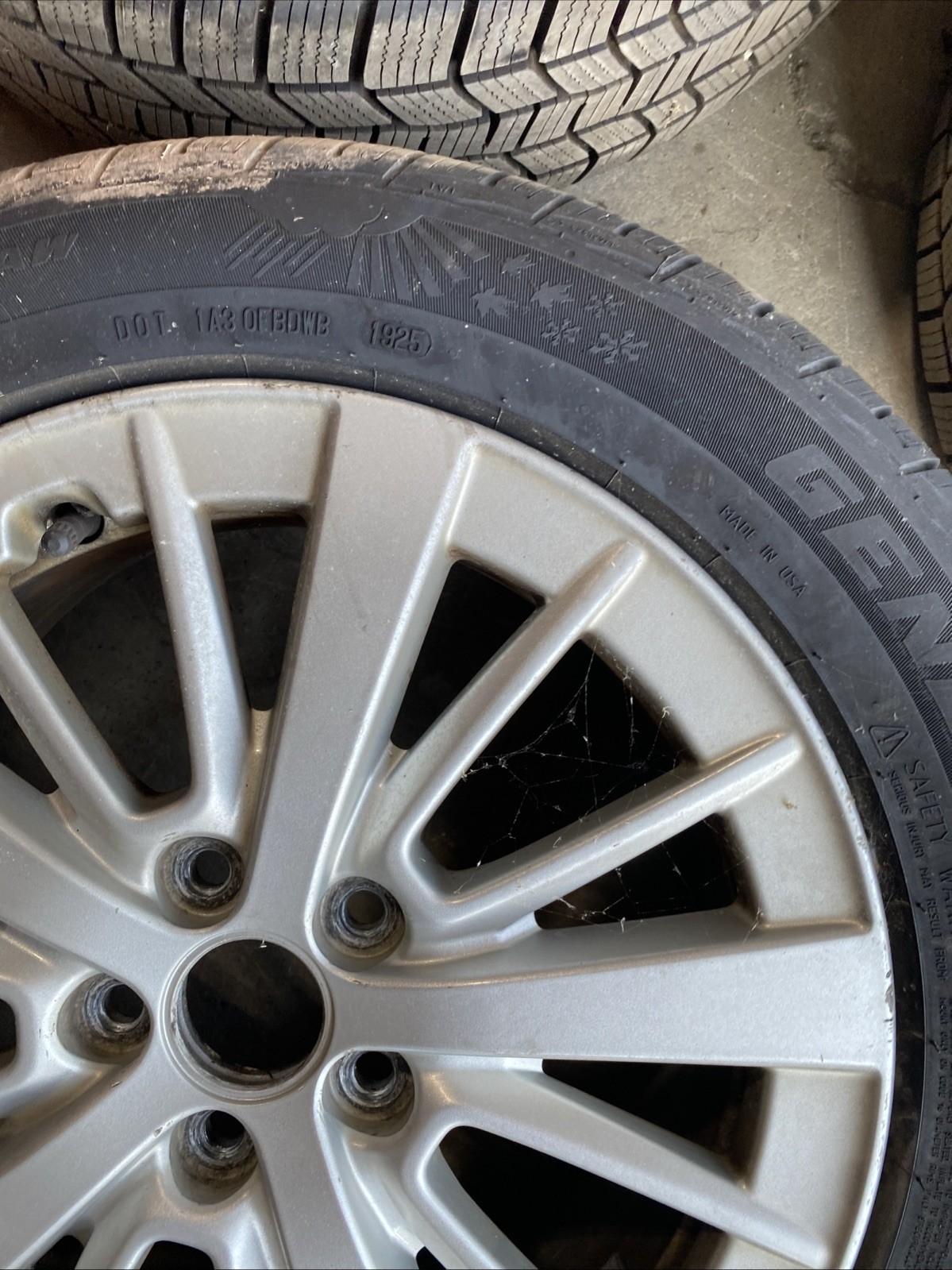 2017 2018 2019 Subaru Impreza Hatch Back Wagon Altimax 205 55 R16 91H Tire Rim