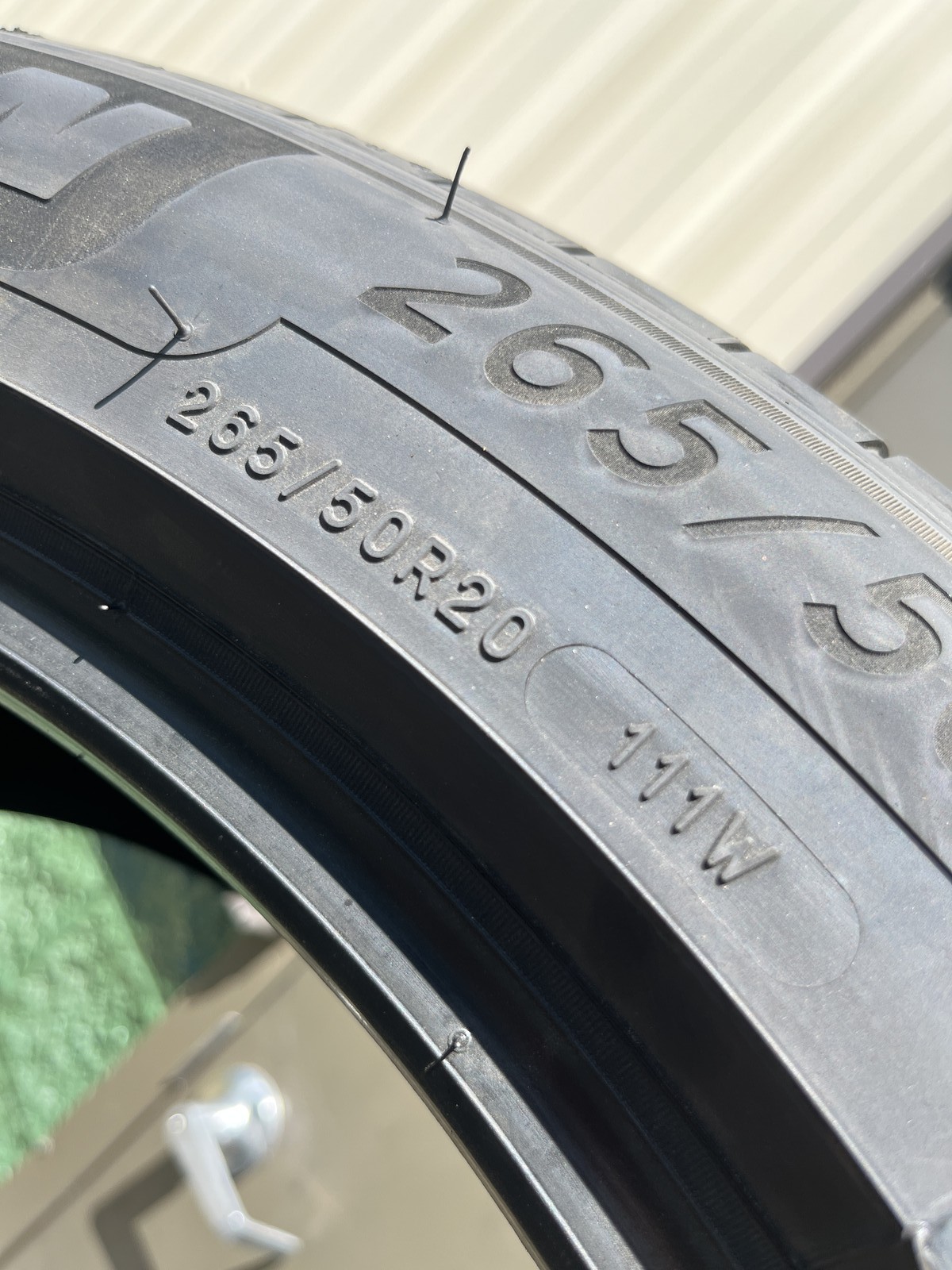 Set Of 4 Tires New Michelin Primacy Tour A/S GOE 265/50R20 111W DOT.4525 9.25/32