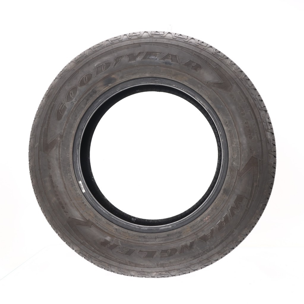Set of (4) Used 275/65R18 Goodyear Wrangler Fortitude HT 116T – 9.5-11/32