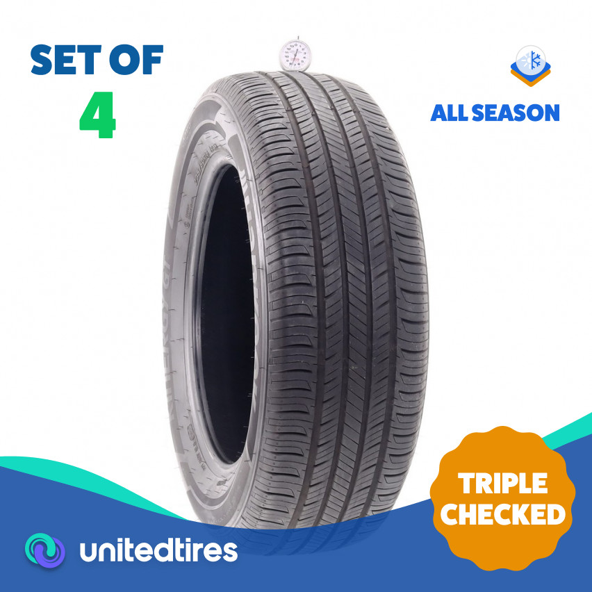 Set of (4) Used 235/60R18 Hankook Kinergy GT 103H – 7.5-9.5/32 (1ACSZ)
