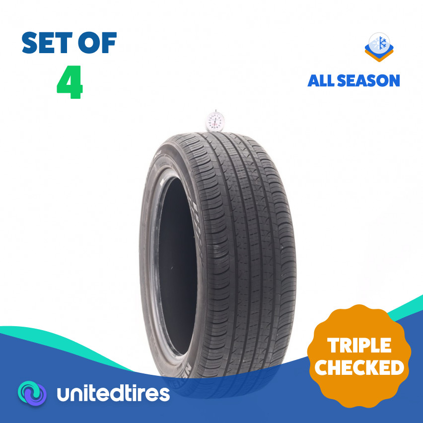 Set of (4) Used 205/55R17 Nexen N’Priz AH8 91H – 7-8.5/32 (18IHU)