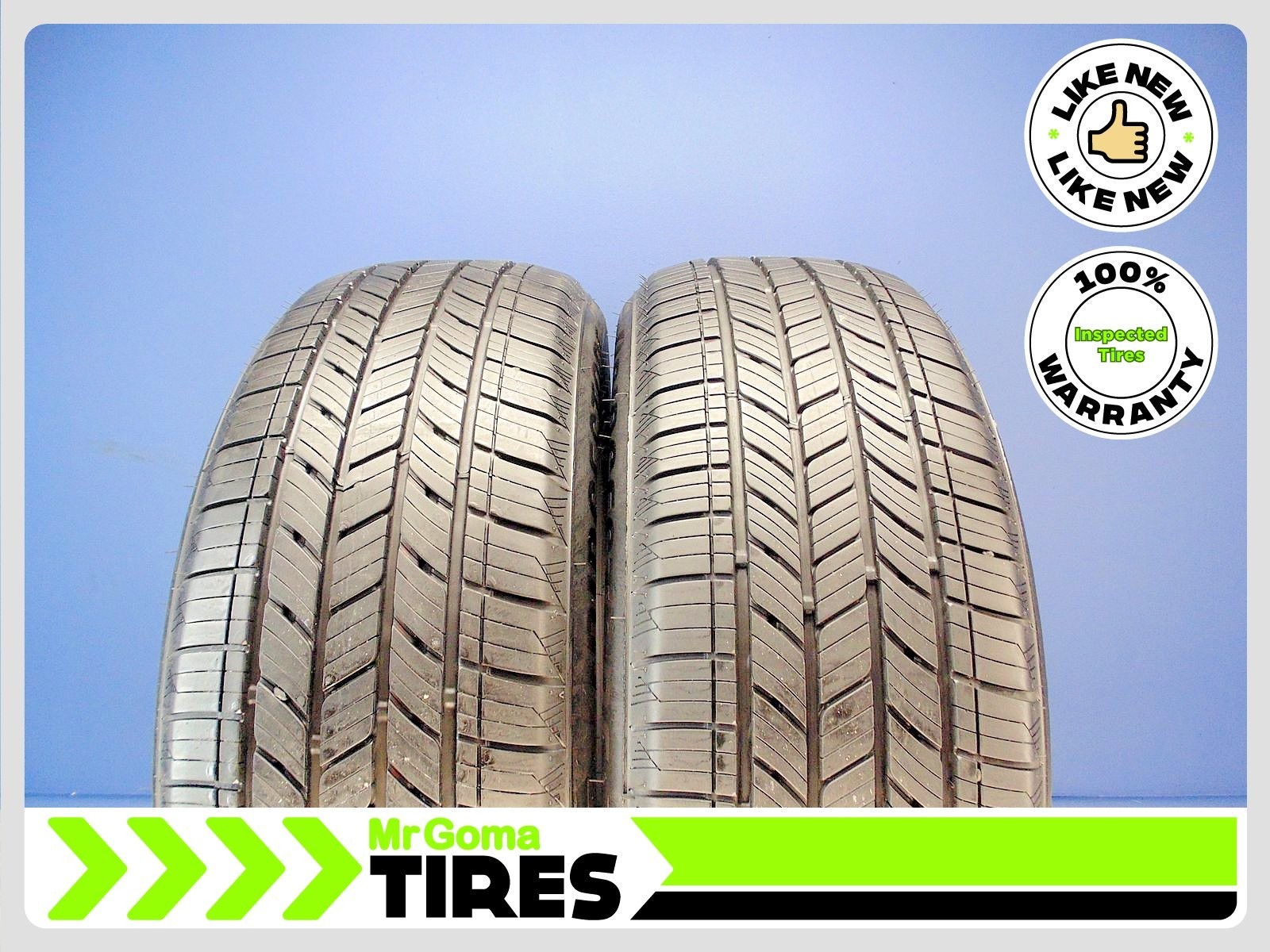2 BRIDGESTONE ALENZA SPORT A/S E 235/50R21 USED TIRES 9.4/32 TREAD 101V 2355021