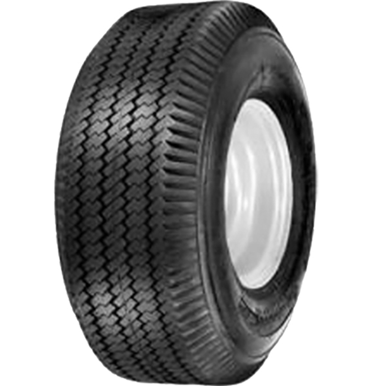 2 Tires 5.3-6 66A3 Load 4 Ply Cordovan Sawtooth Rib Lawn & Garden