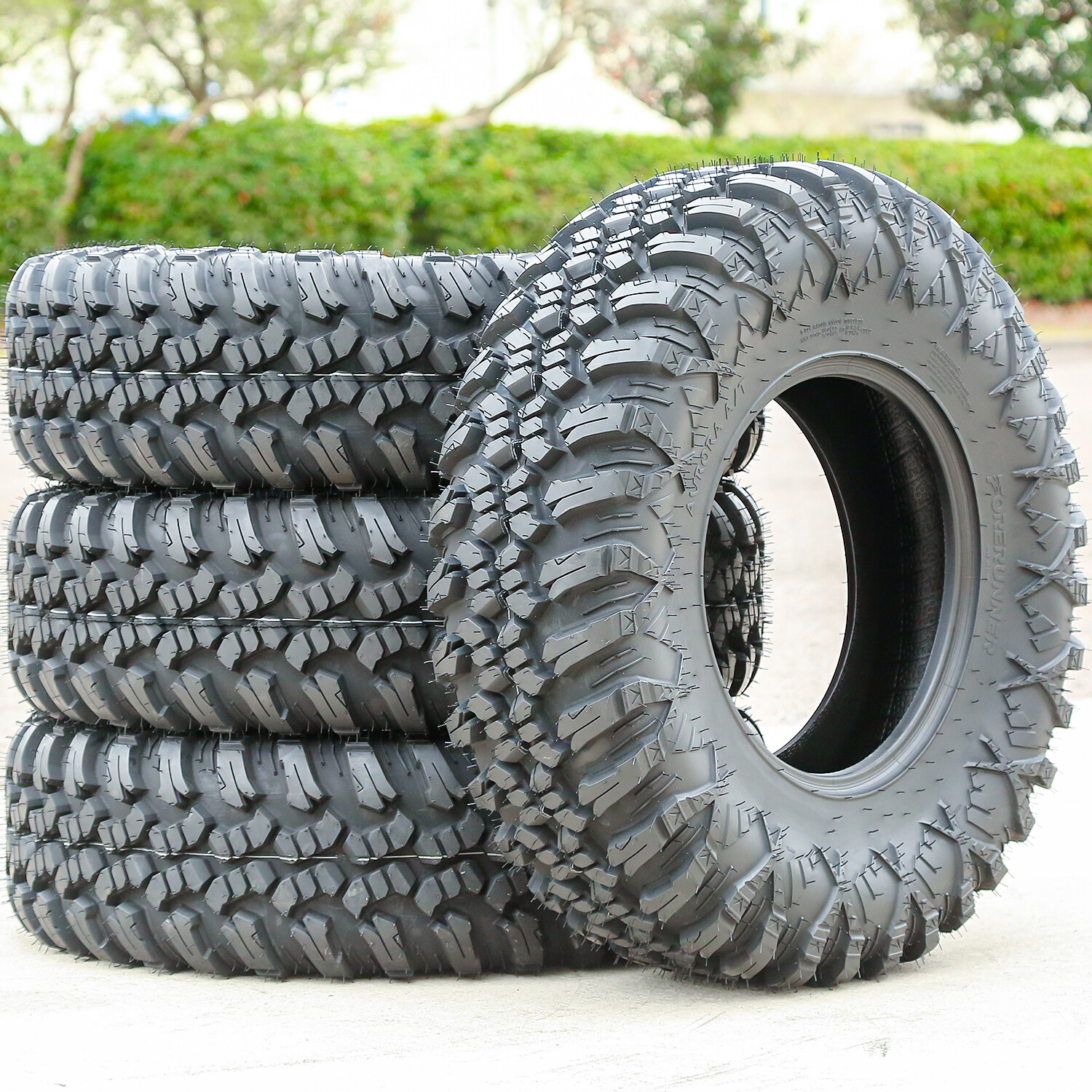 Tire 25×10.00R12 25x10R12 Forerunner Aurora A/T AT ATV UTV 67J 8 Ply