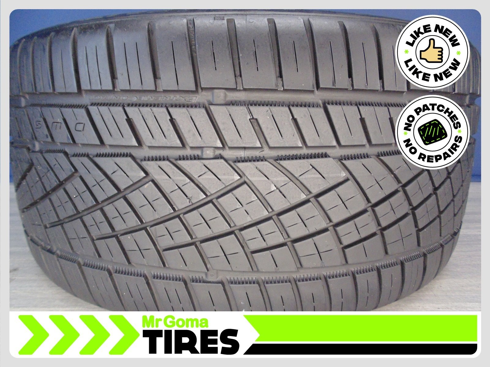 1 CONTINENTAL EXTREMECONTACT 275/30R20 USED TIRES 7.3/32 TREAD NO PATCH 2753020