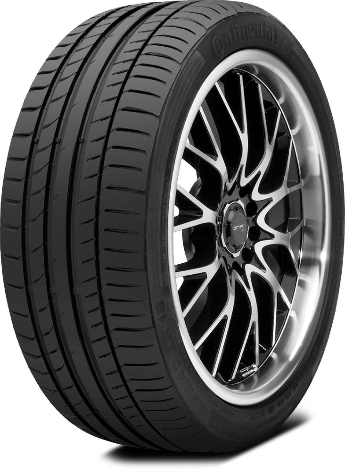 1 Continental ContiSportContact 5 275/45ZR18 103(Y) Tire 2754518 275 45 18