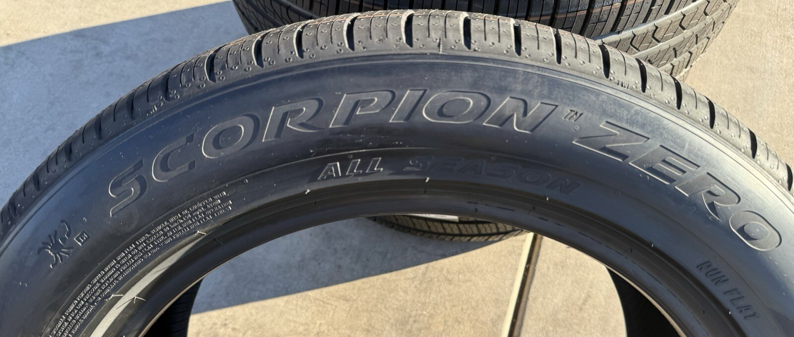FOUR NEW 295/45ZR20 Pirelli Scorpion Zero All Season Run Flat RFT SRT Trackhawk