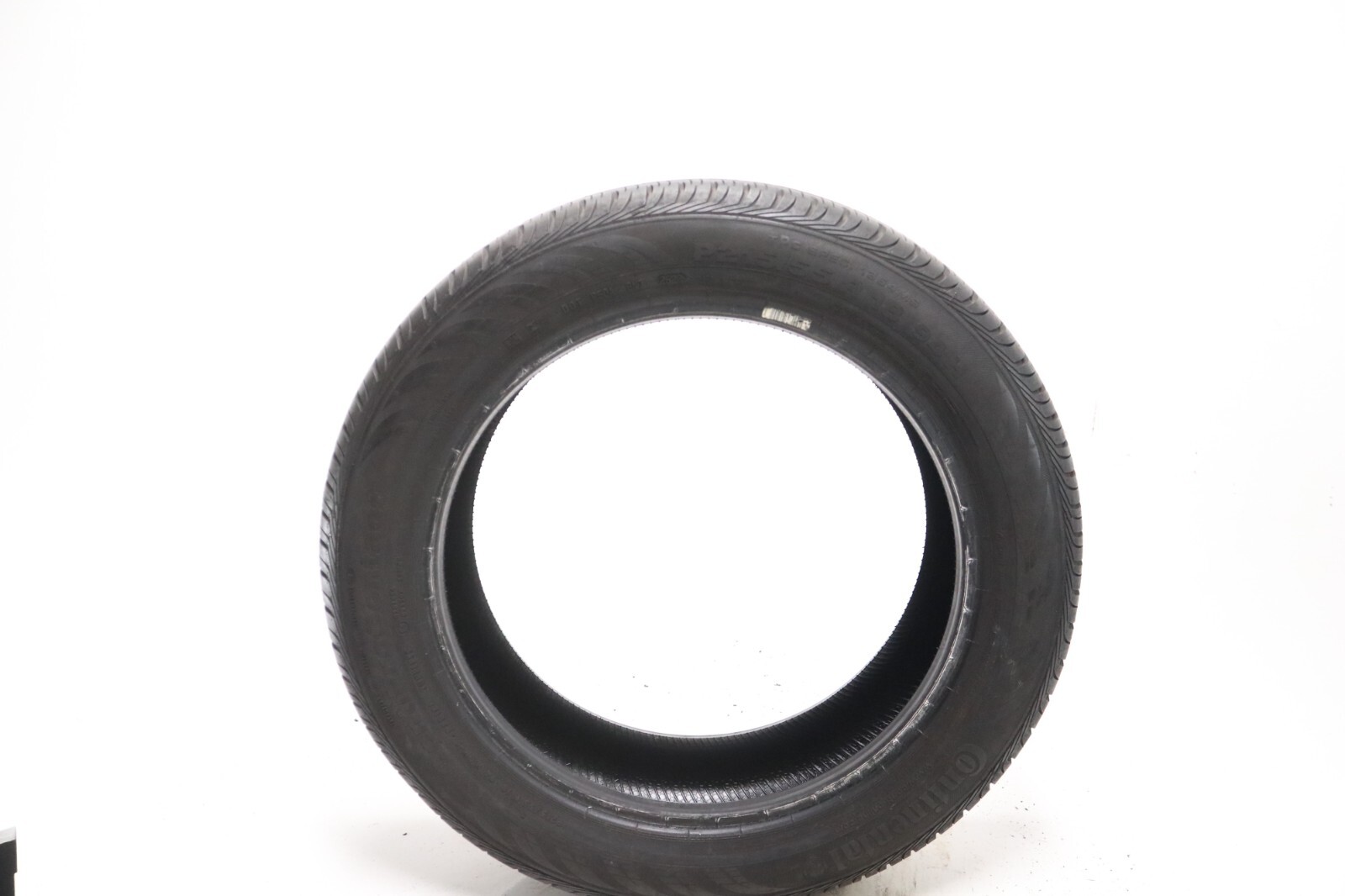 Set of 4 Used 215/55R18 Continental ContiProContact – 94H – 8-9/32
