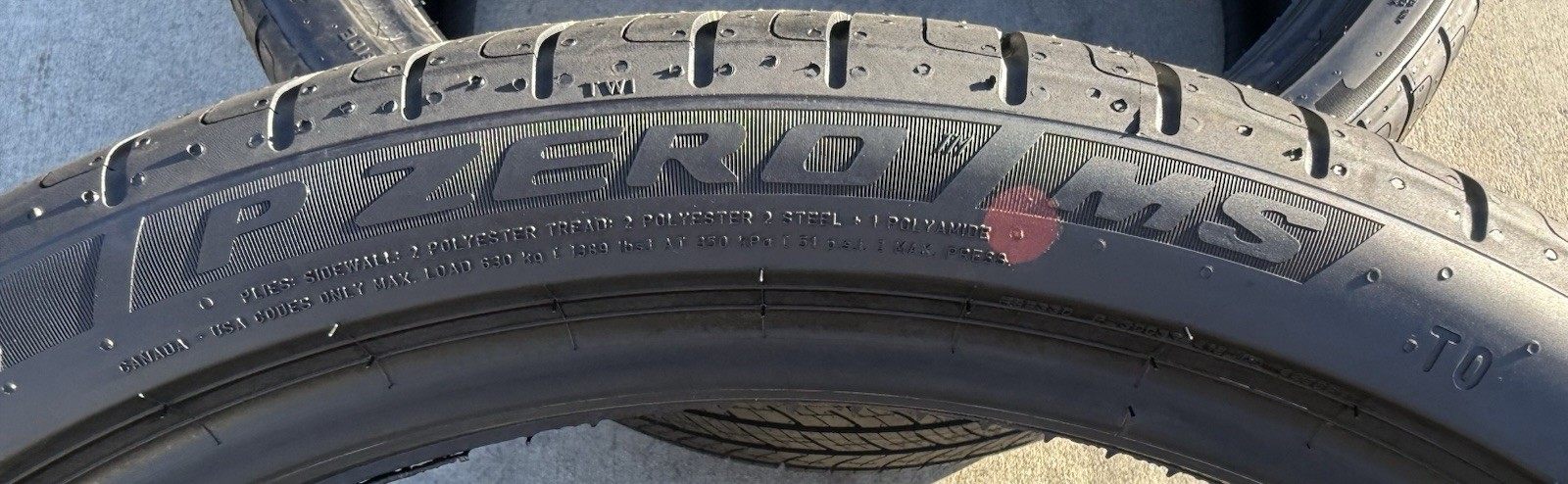 4X NEW Pirelli P Zero MS T0 Tesla ELECT NCS All Season 2X 235/35R20 2X 275/30R20