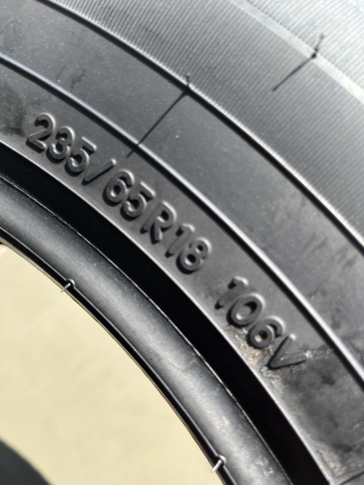 1 Tire Toyo Open Country A43 235/65R18 106V DOT.1625 9.5/32