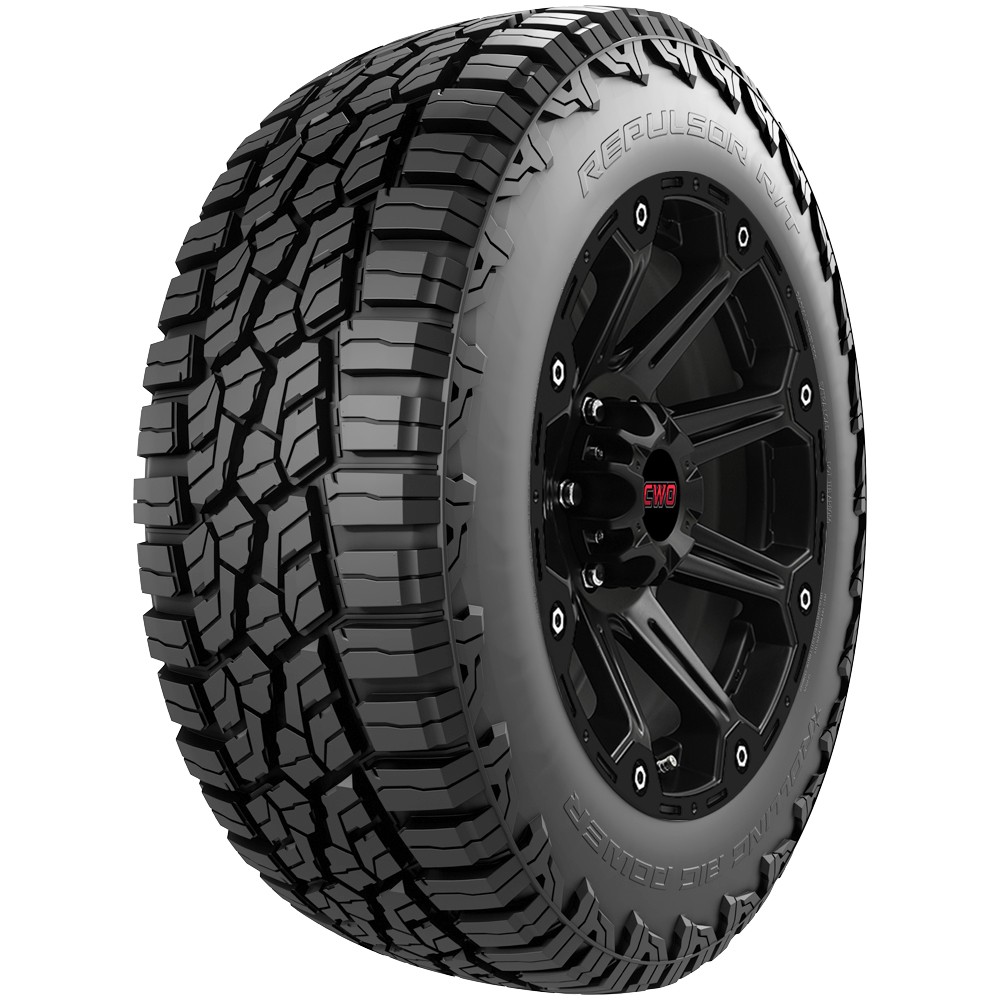 (QTY 4) 305/35R24 RBP Repulsor R/T 112V XL Black Wall Tires