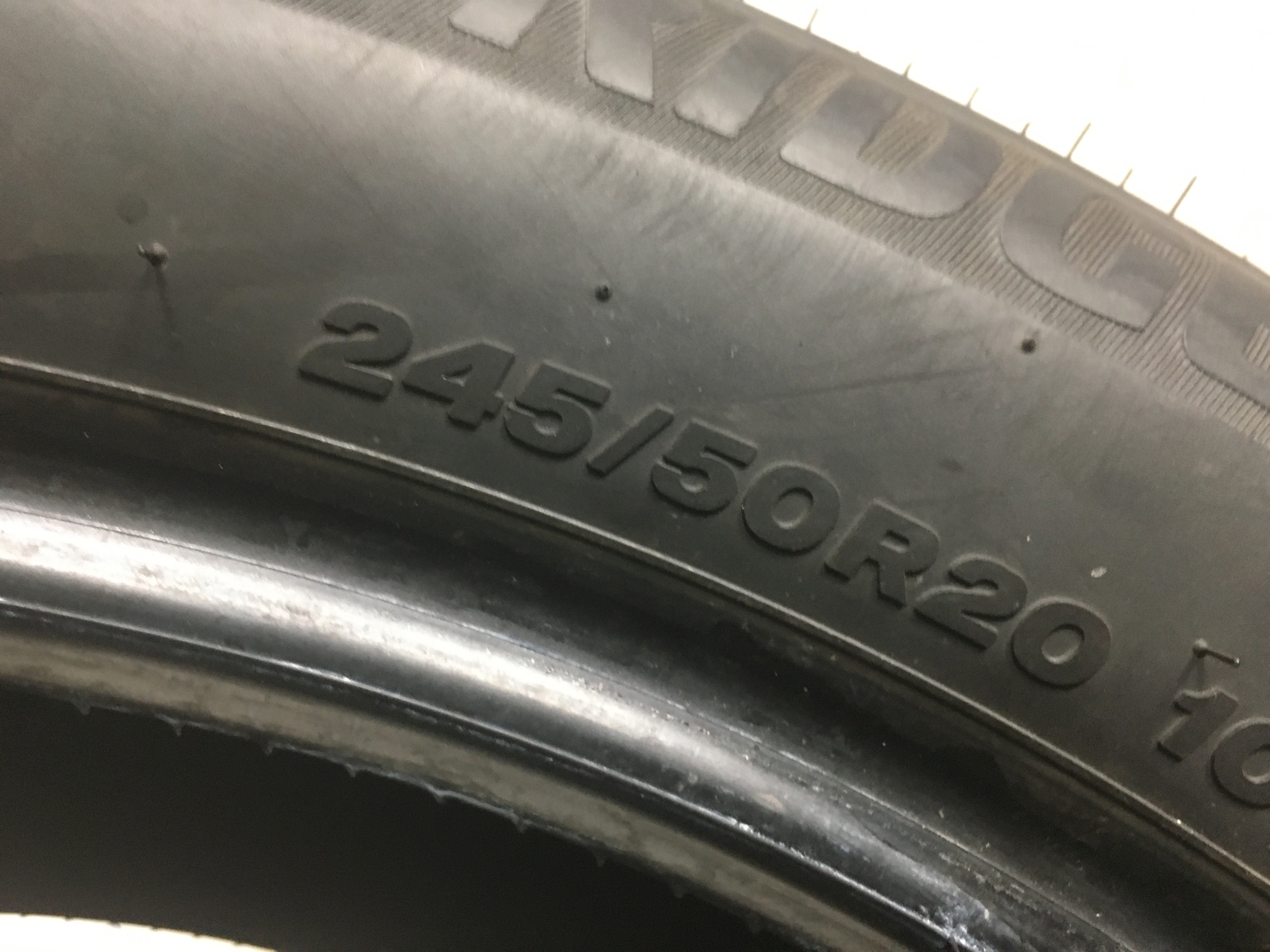 [1] Bridgestone WeatherPeak P245/50R20 245 50 20 Tire 9.5-9.75/32