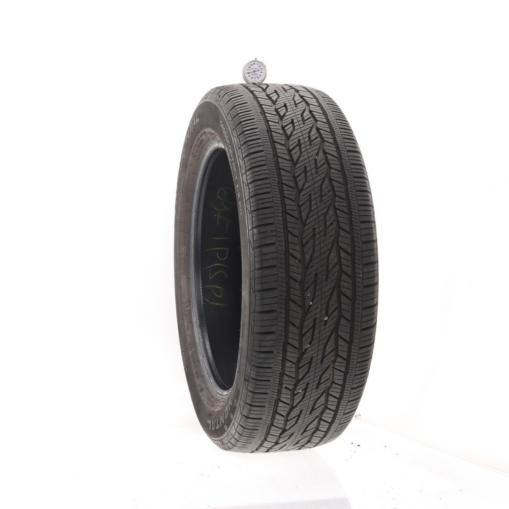 Set of (4) Used 255/55R20 Continental CrossContact LX20 107H – 9-10/32