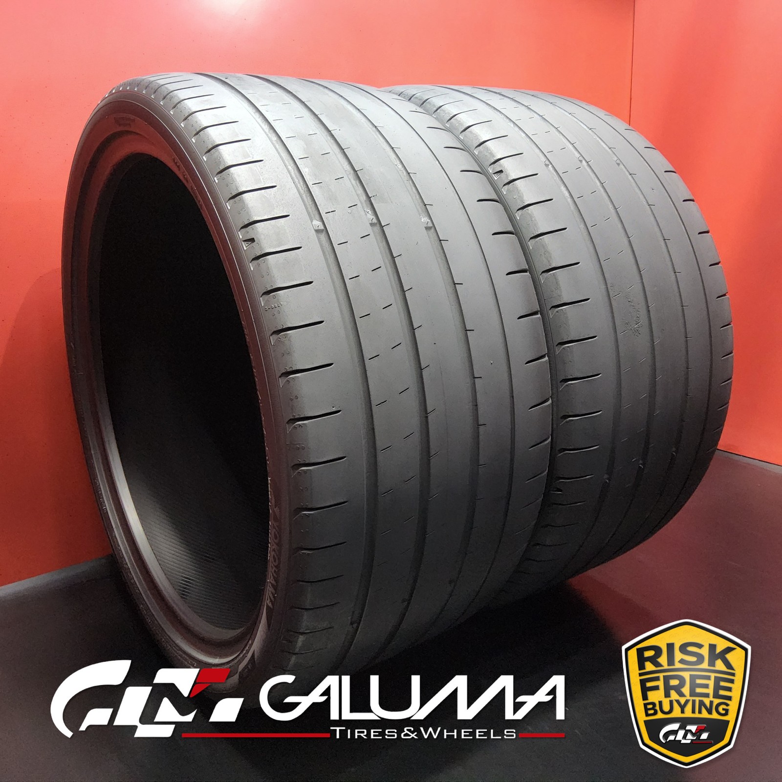 Set of 2 Tires Yokohama Advan Sport V107E HL315/30R23 315/30/23 No Patch #94415