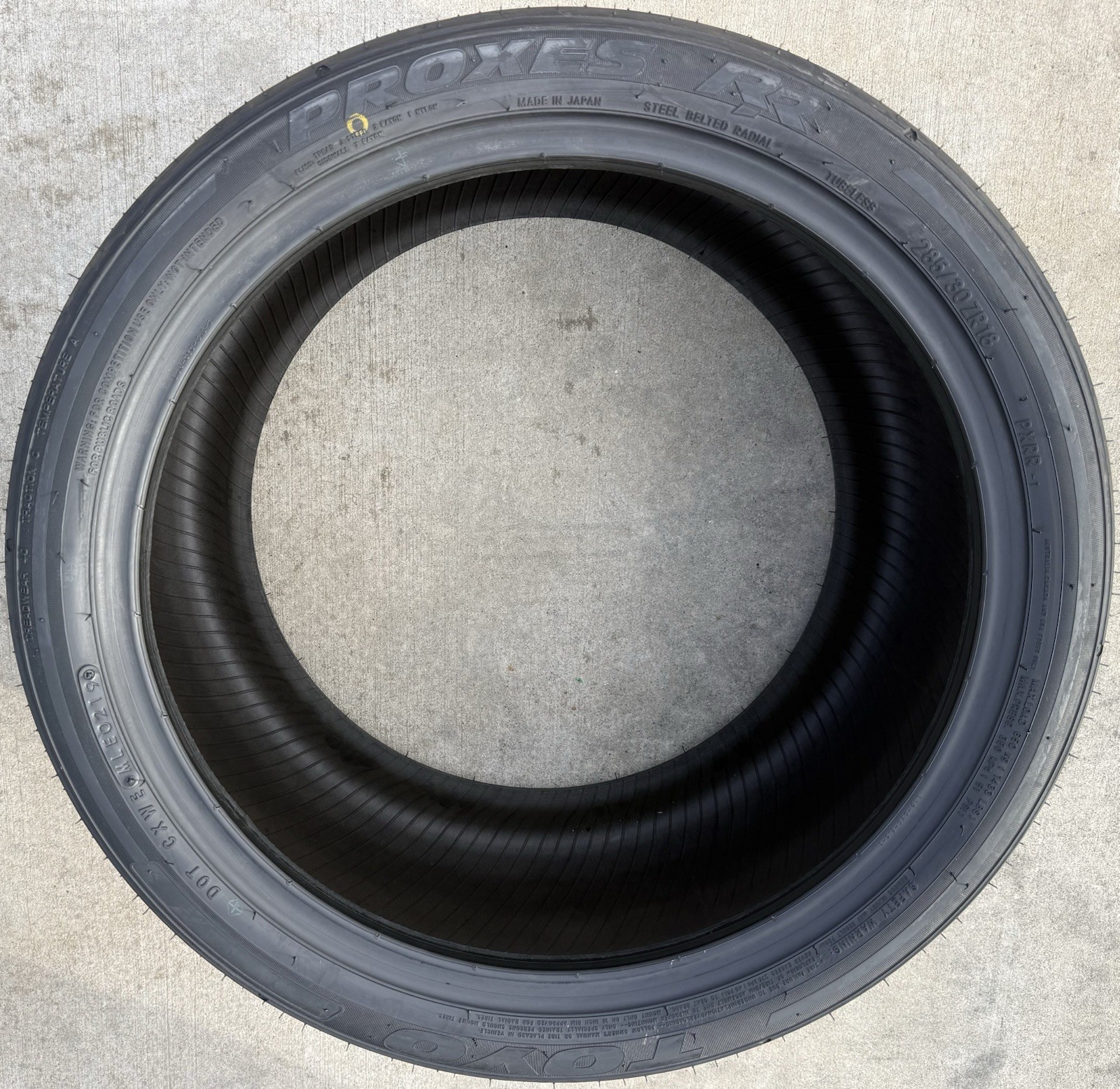 TWO BRAND NEW 285/30ZR18 93Y Toyo Proxes RR Track & Competition Tires 2853018