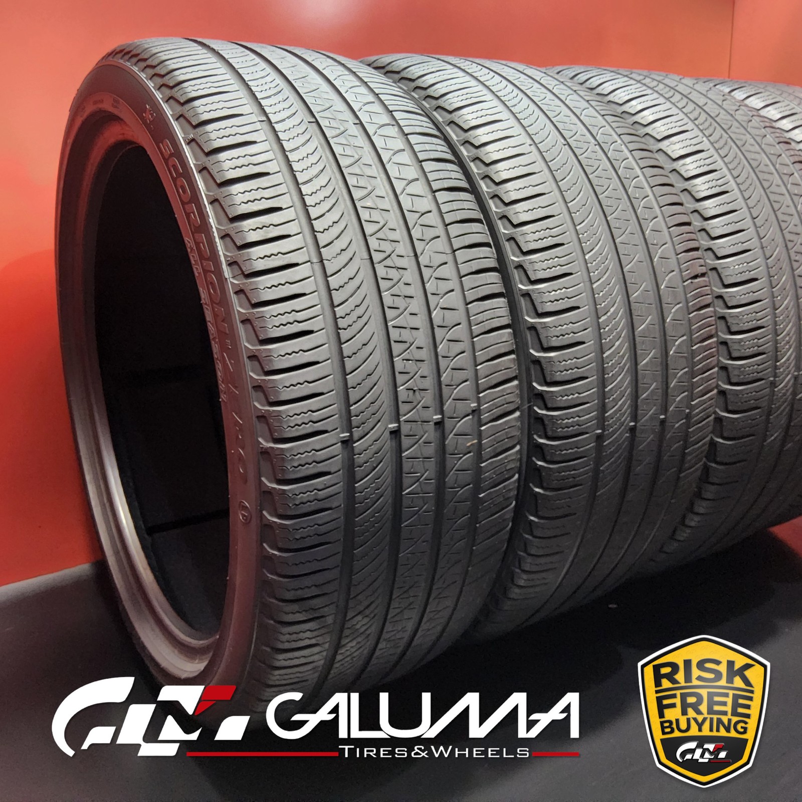 Set of 4 Tires Pirelli Scorpion Zero All season PNCS (LR) XL 285/40R23 #94883