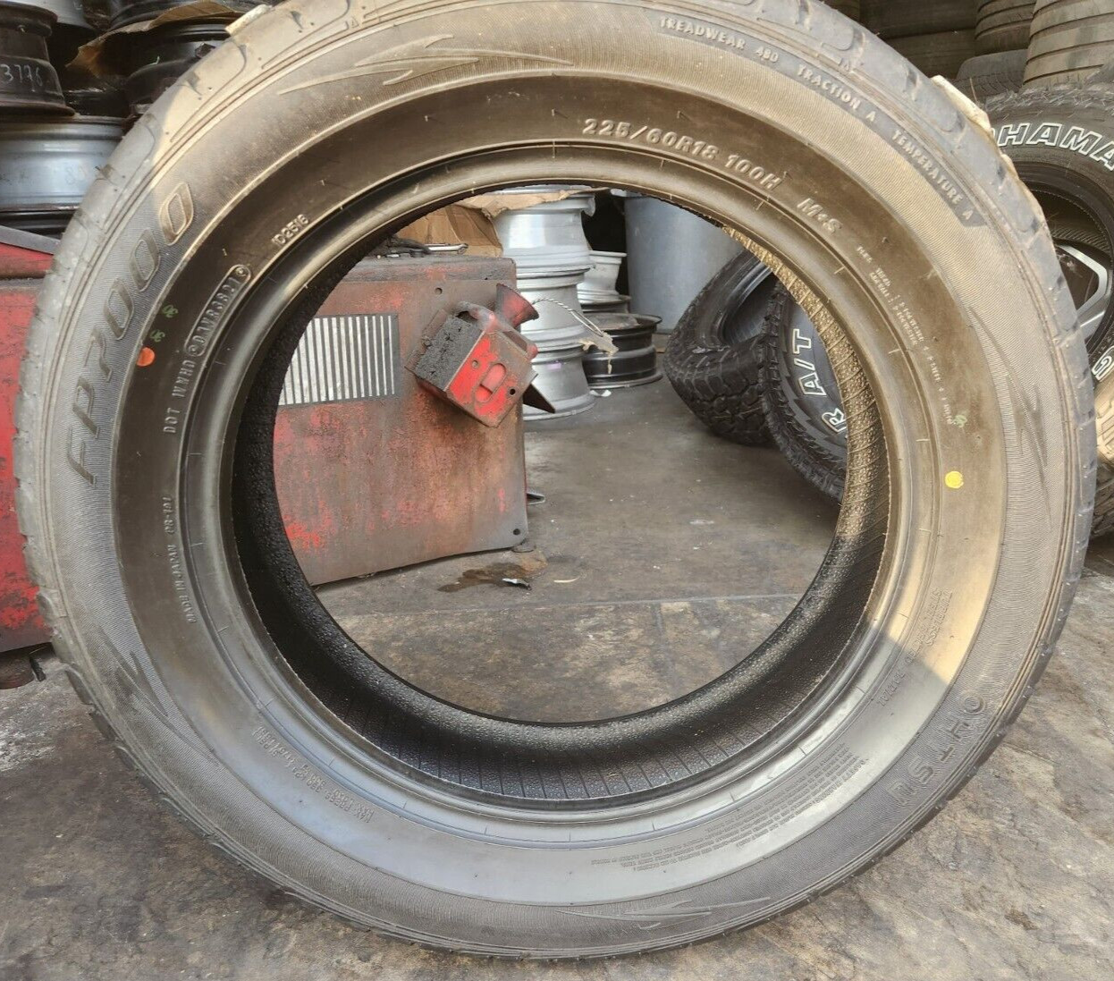 (1) OHTSU FP7000 265/60/18 100H TIRE BRAND NEW TAKE OFF