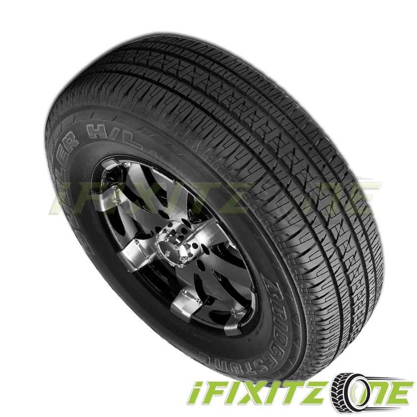 1 Bridgestone Dueler H/L Alenza P285/45R22 110H Tires, 65000 Mile Warranty, New