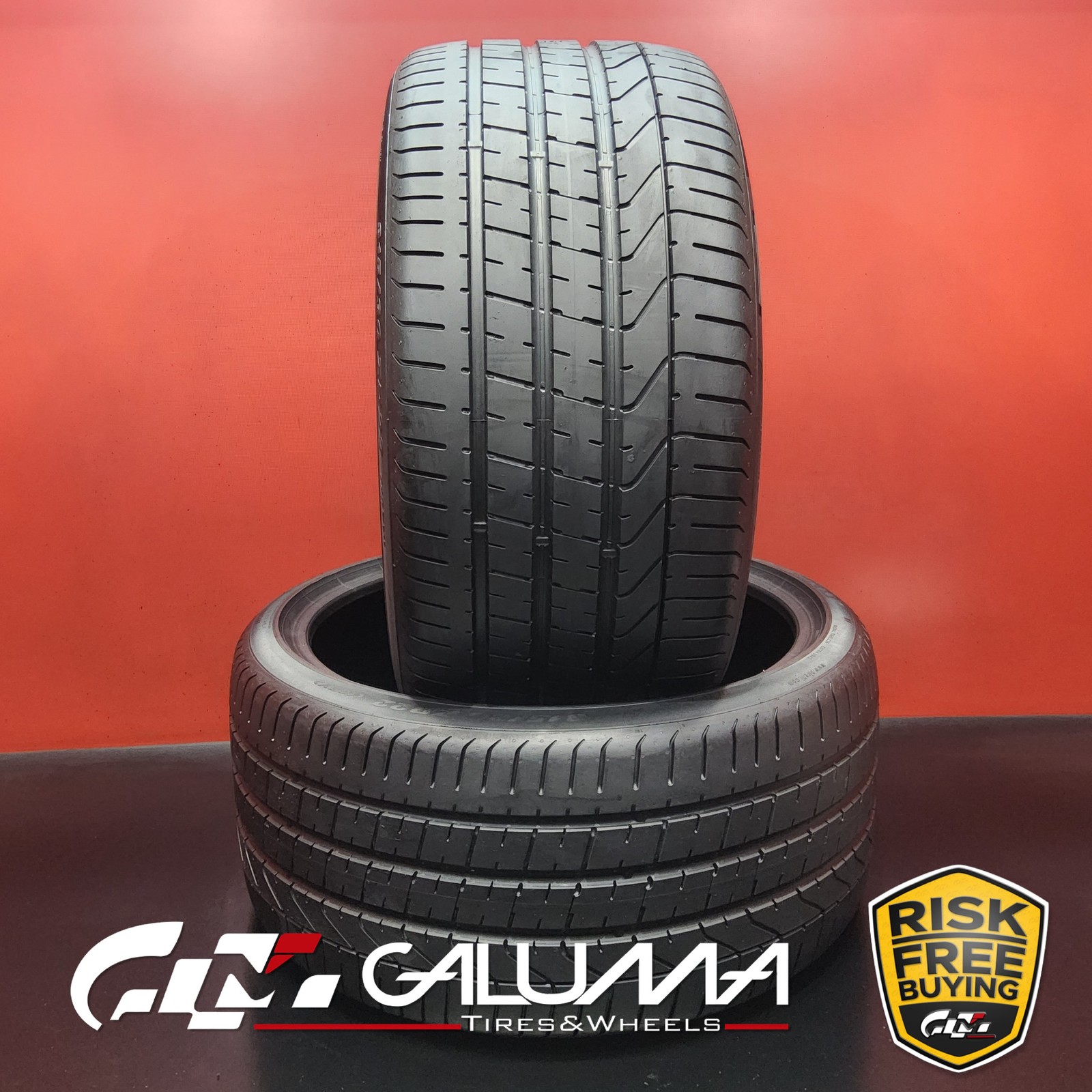 Set of 2 Tires LikeNEW Pirelli P Zero (N0) XL 315/30ZR22 315/30/22 107Y #94050