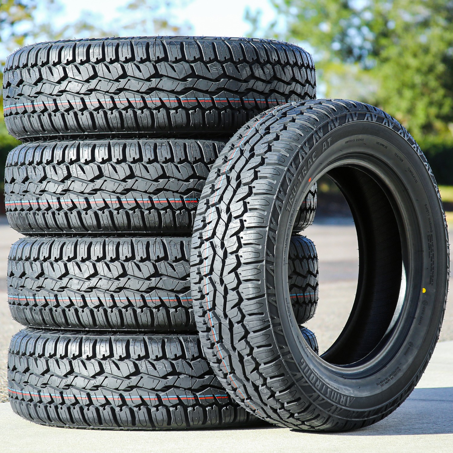 4 Tires Armstrong Tru-Trac AT LT 31X10.50R15 Load C 6 Ply A/T All Terrain