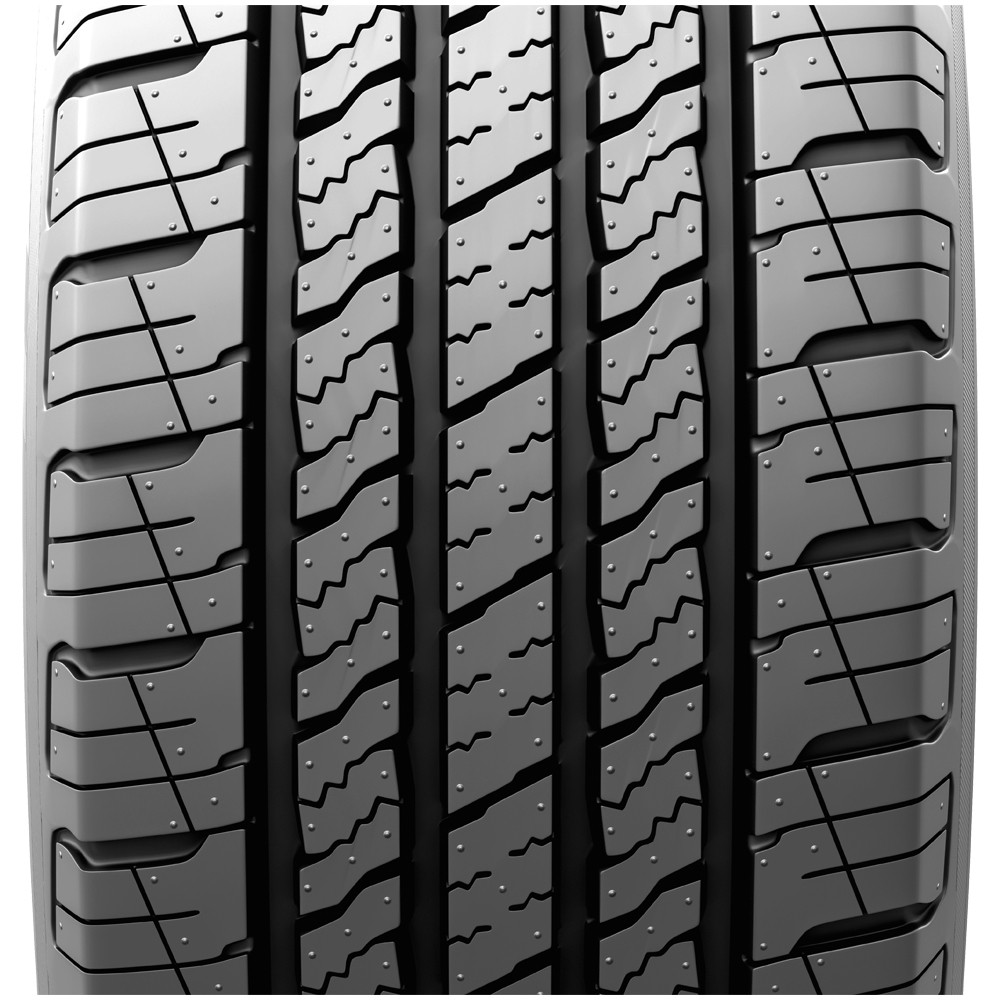 (QTY 4) 235/65R18 Lexani LXHT-206 104T SL Black Wall Tires