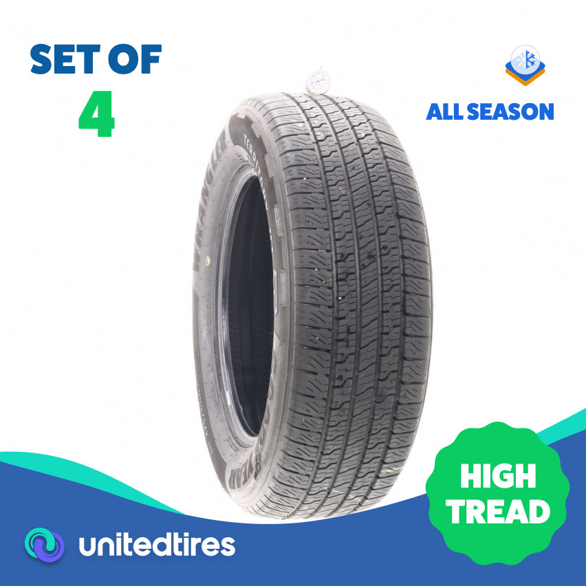 Set of (4) Used 275/60R20 Goodyear Wrangler Territory HT 116T – 9.5-11/32