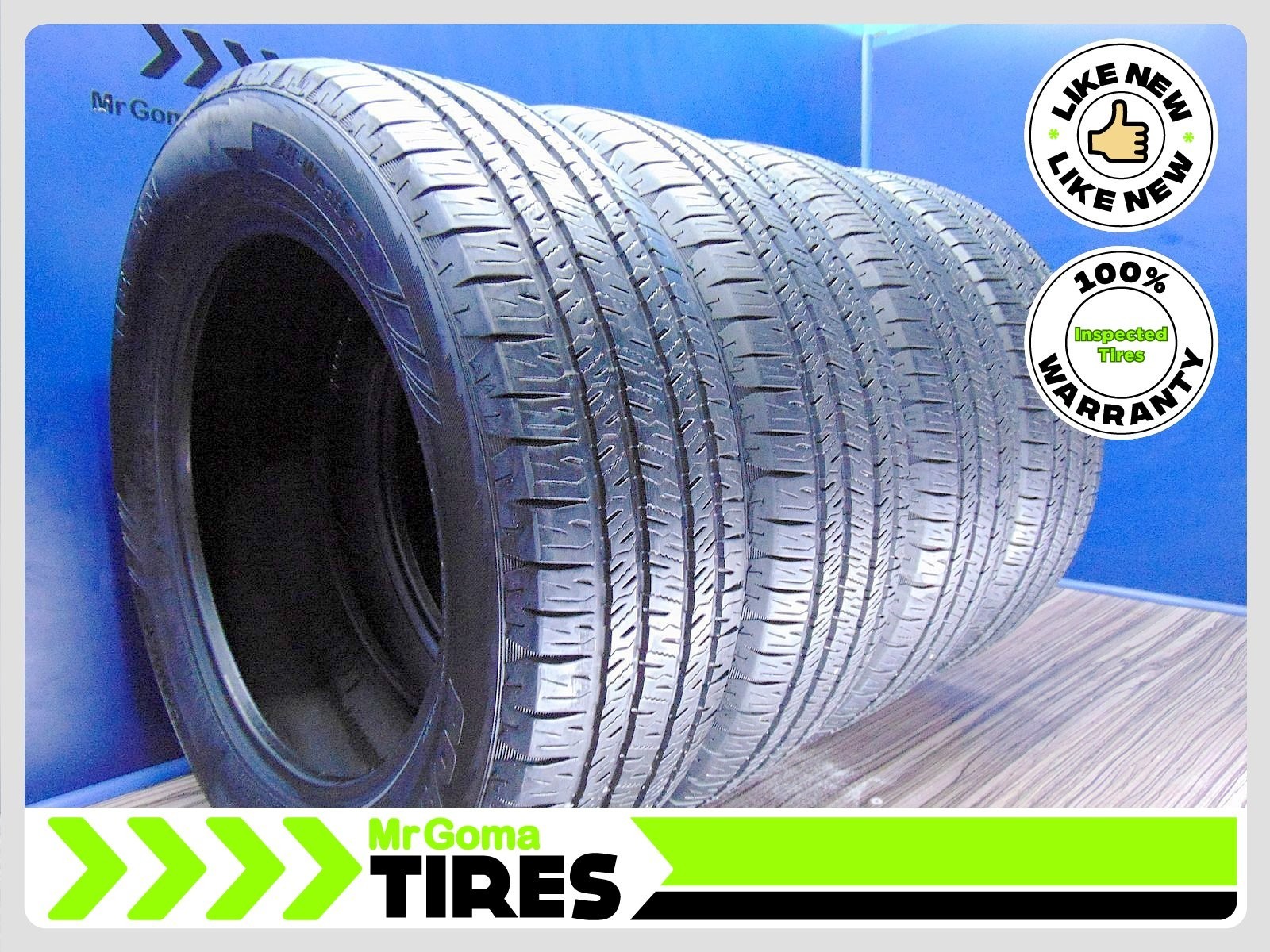 4 NEXEN ROADIAN HTX2 A/W 255/60R20 9.6/32 LIFE USED TIRES 2023 DOT 2556020