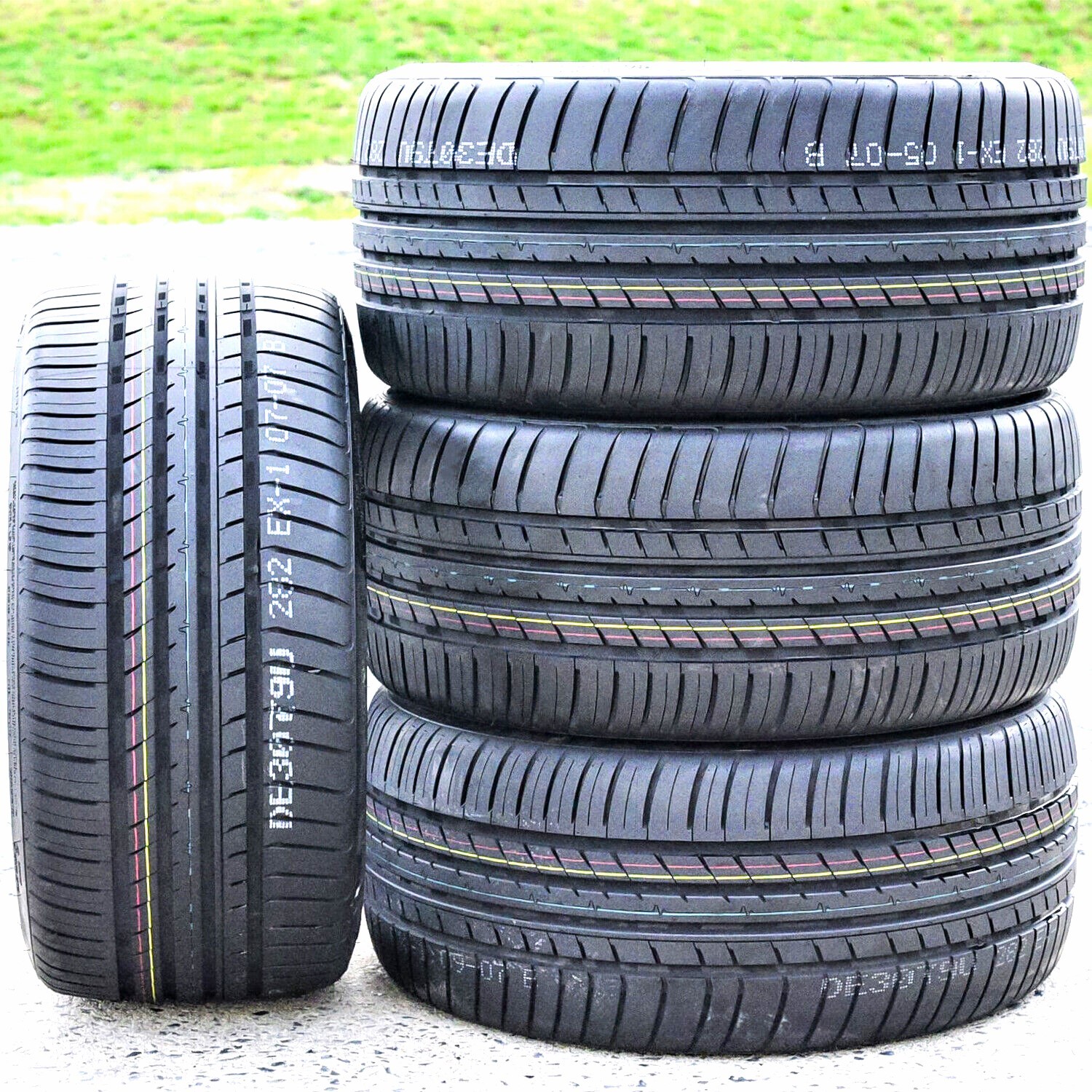 2 New Cosmo MuchoMacho 255/35R20 ZR 97Y A/S High Performance Tires