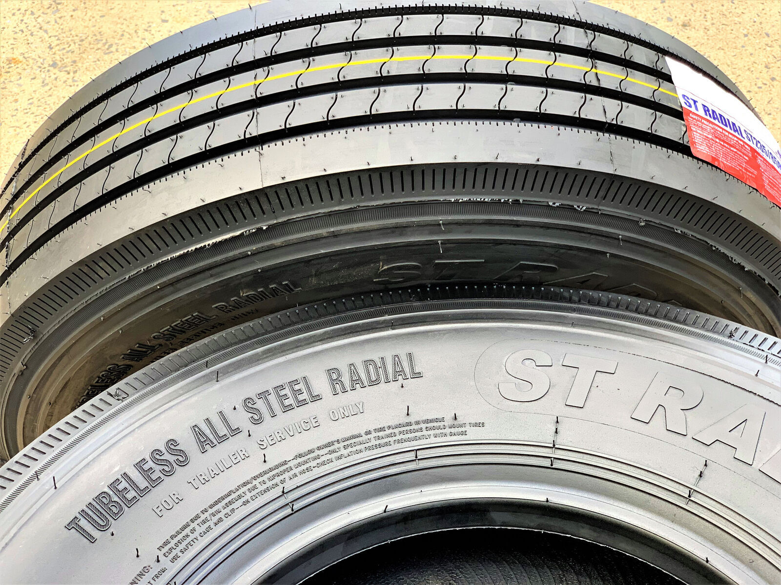 2 Tires Transeagle All Steel ST Radial ST 235/80R16 Load G 14 Ply Trailer