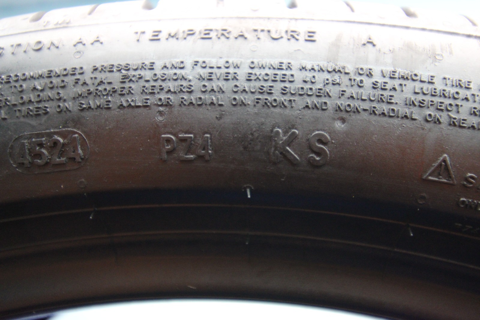1 Used (LIKE NEW) Pirelli Pzero ★ RFT PZ4 KS 315/35R22 315/35/22 3153522 111Y