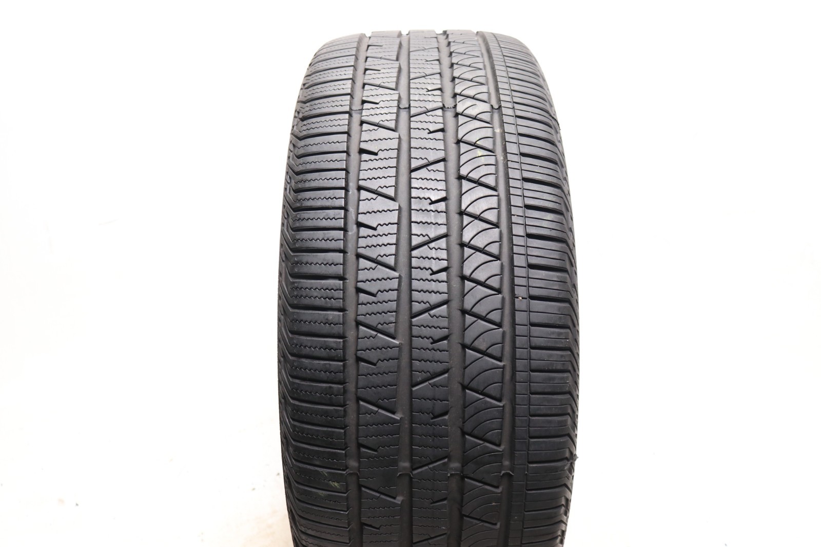 Set of 4 Used 255/45R20 Continental CrossContact LX Sport AO – 101H – 8.5-9.5/32