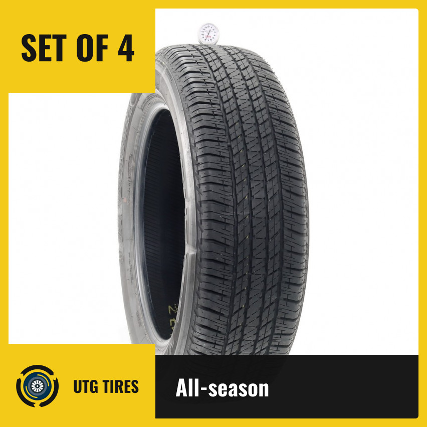 Set of (4) Used 245/60R20 Bridgestone Dueler H/T 684 II 107H – 7.5-9.5/32 (NK0T)