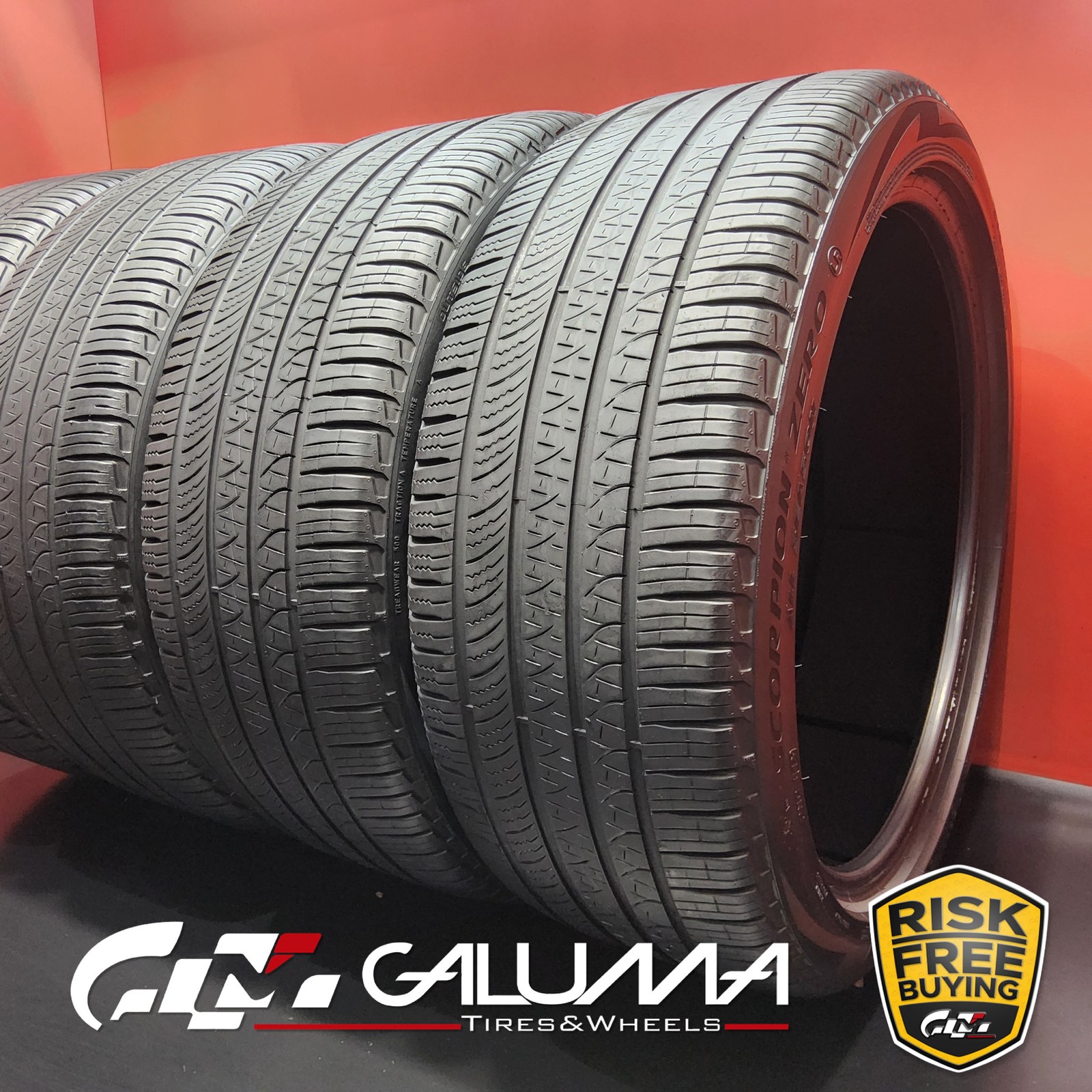 Set of 4 Tires Pirelli Scorpion Zero All season PNCS (LR) XL 285/40R23 #94883