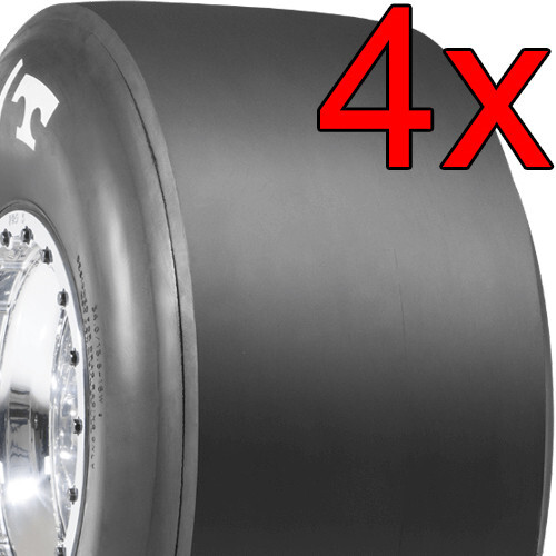 [4x] Mickey Thompson ET Drag Slick 28.0/9.0-15 M5 Medium Compound Manual Trans