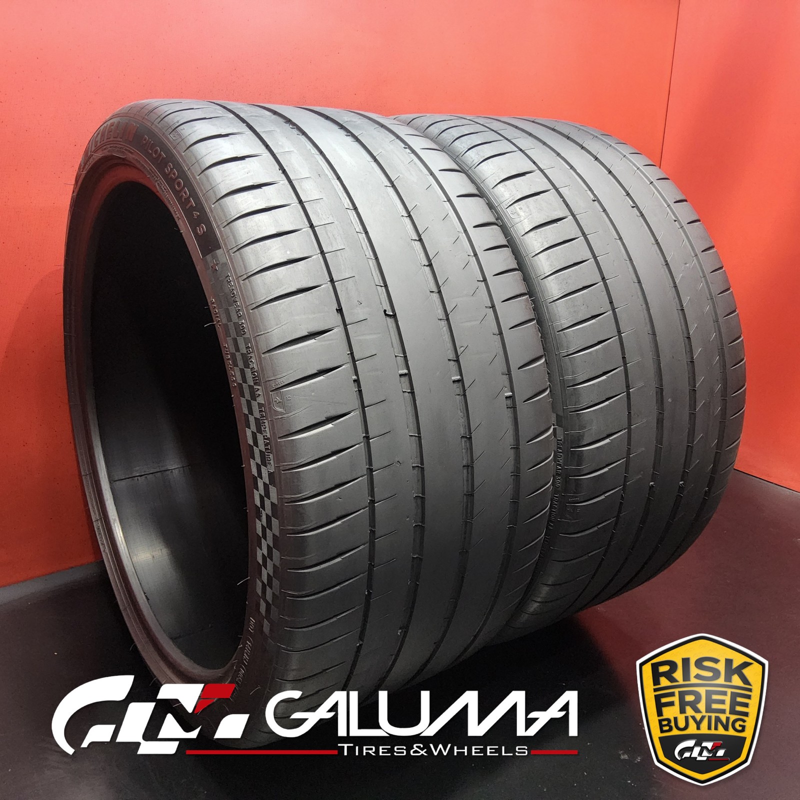Set of 2 Tires Michelin Pilot Sport 4S ★ XL 315/30ZR22 315/30/22 3153022 #91624