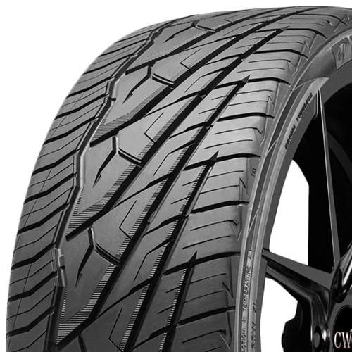 285/25ZR20 Venom Power Ragnarok GTS 93W XL Black Wall Tire