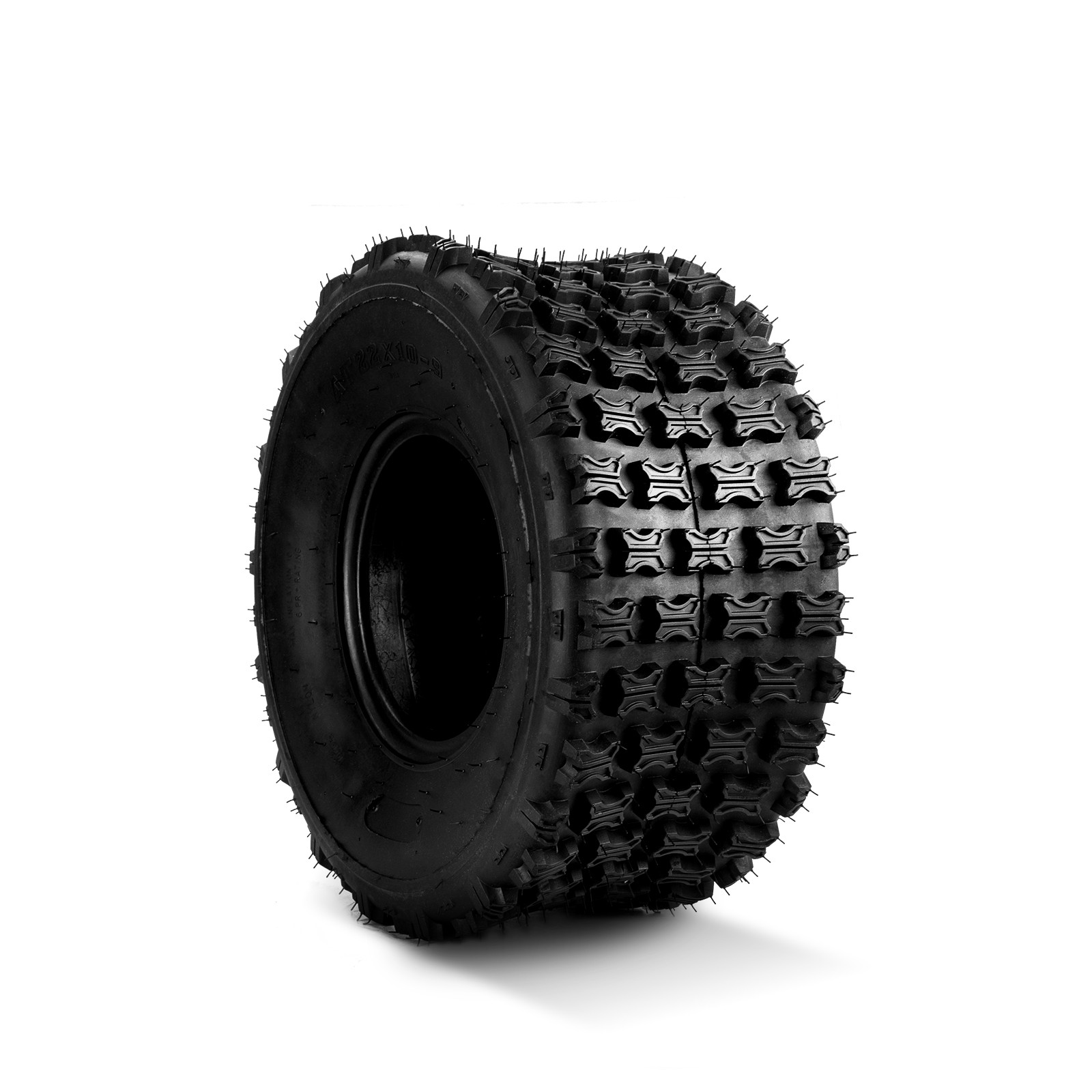 2Pcs 22×10-9 22x10x9 AT Tires 6 Ply Z-104 TL For Highway All Terrain