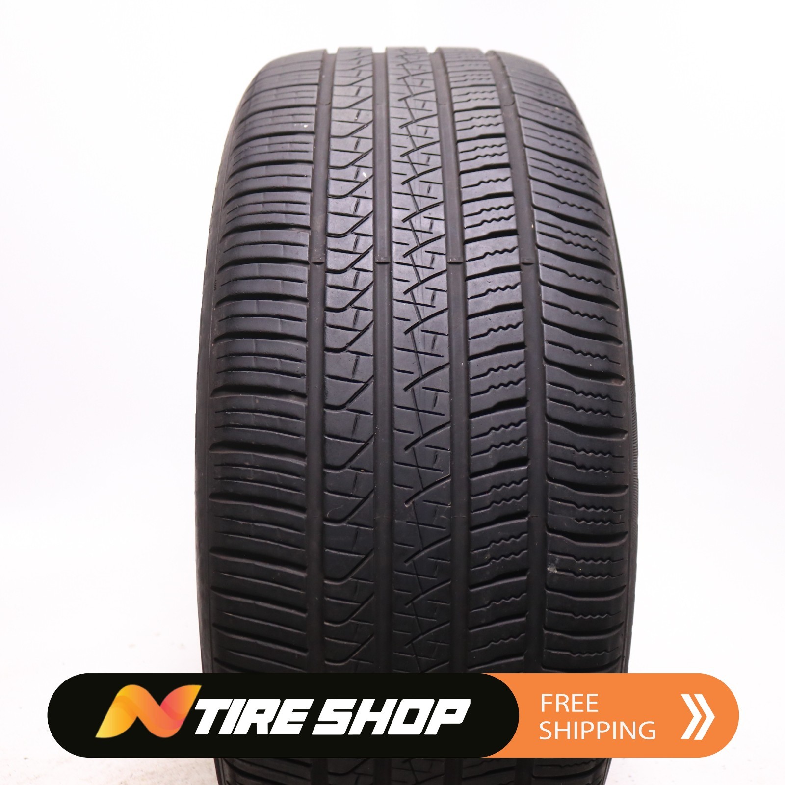 Set of 2 Used 275/45R21 Pirelli Scorpion Zero All Season MO – 107H – 8-8.5/32