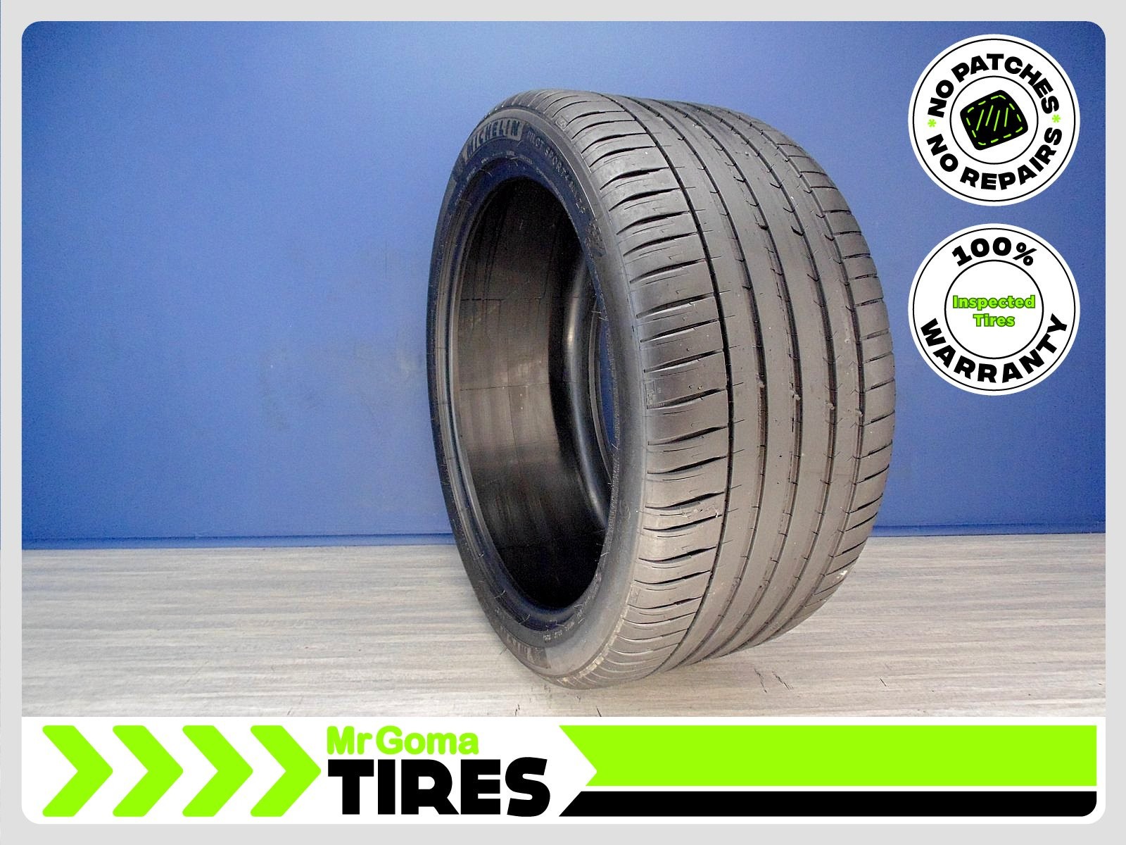 1 MICHELIN PILOT SPORT 4 SUV ZP RSC RFT 315/35R22 USED TIRE 6.3/32 TREAD RUNFLAT