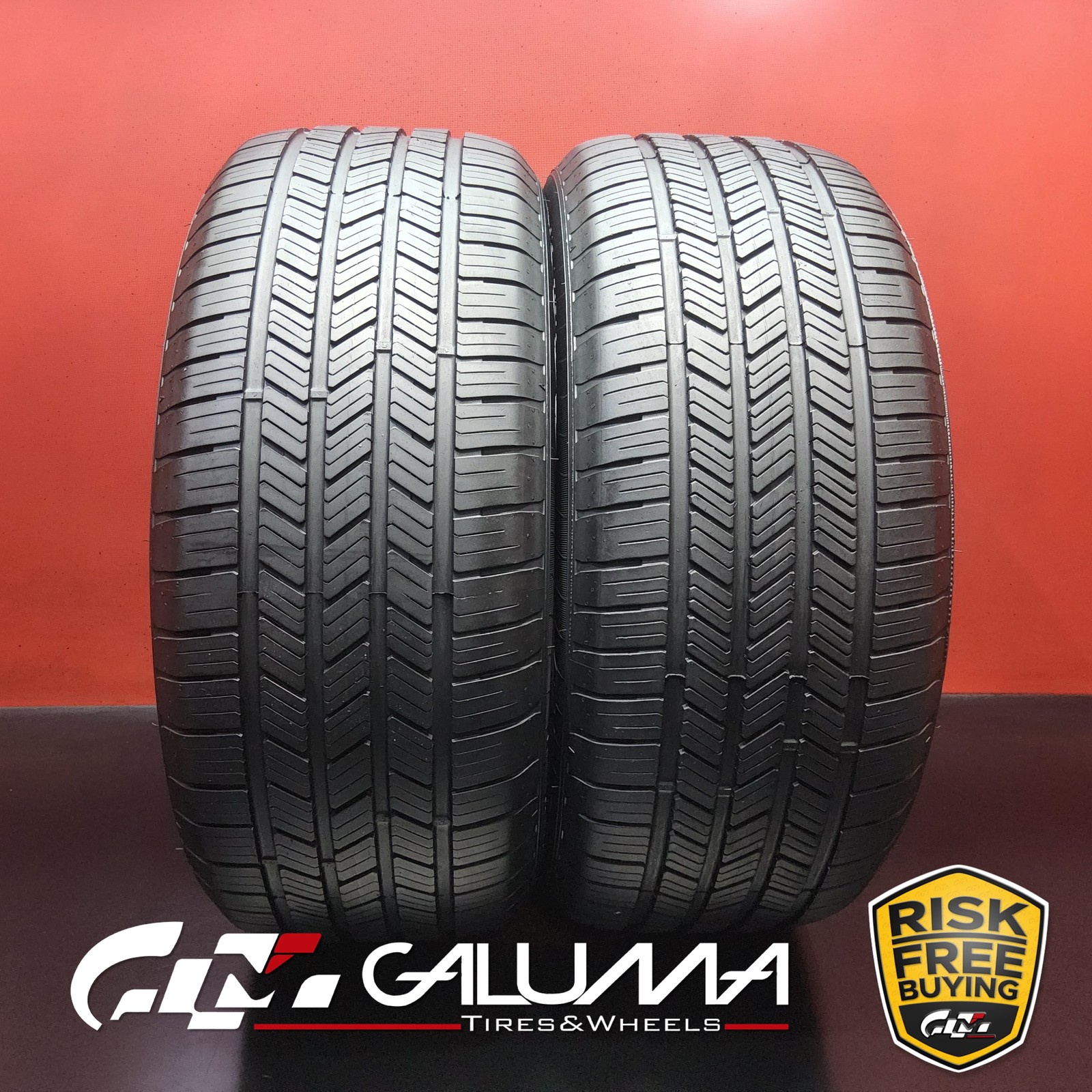 Set of 2 Tires LikeNEW Goodyear Eagle LS2 XL 265/50/19 R19 110H No Repairs 96304