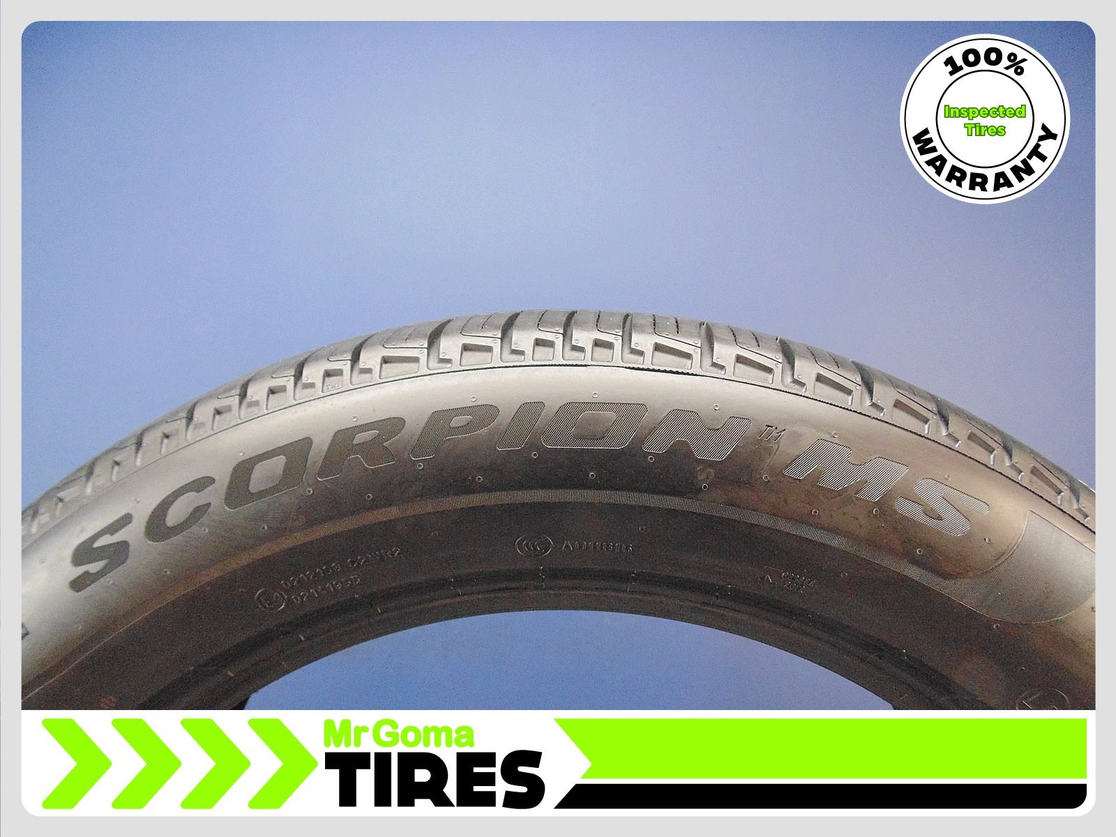 1 PIRELLI SCORPION MS LR XL 275/50R21 USED TIRE 7.6/32 TREAD 113Y 2755021