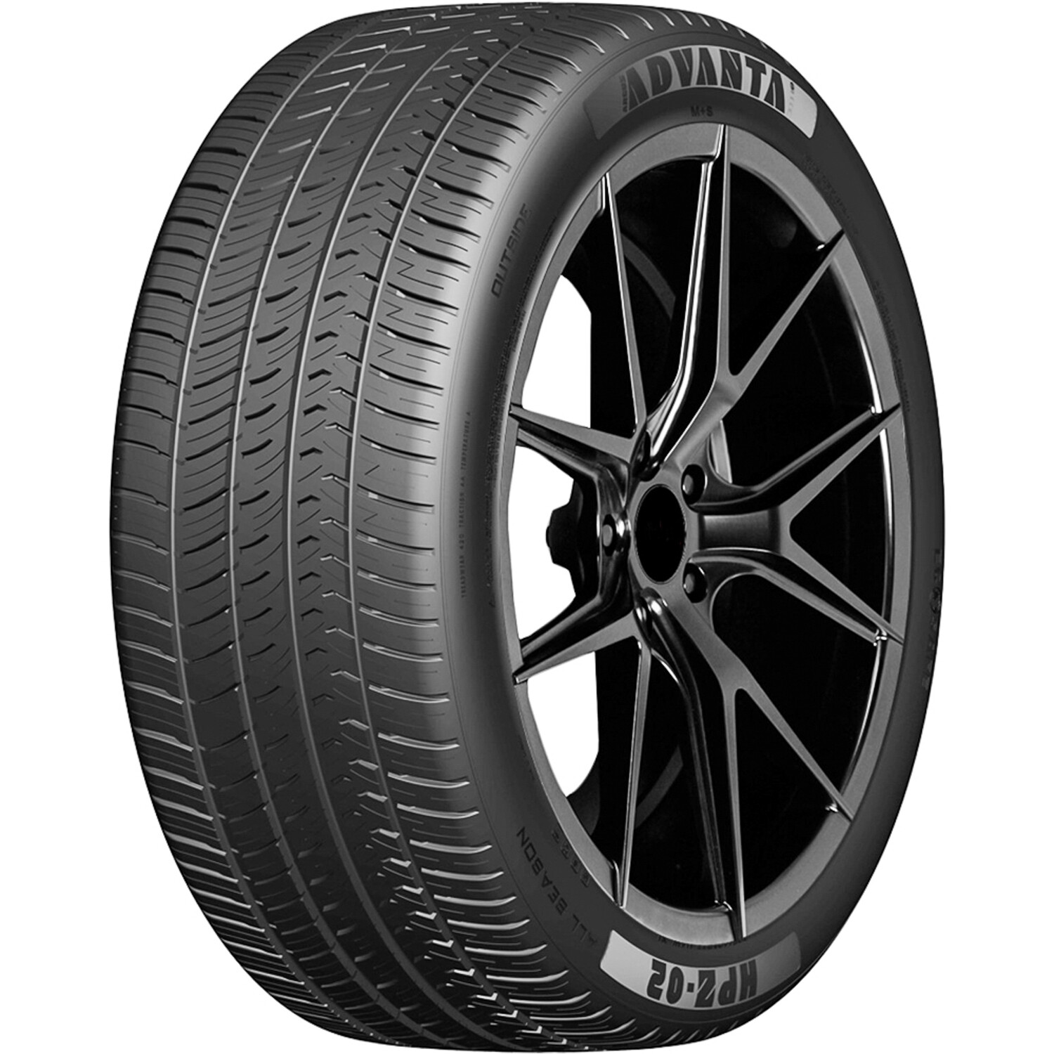 Tire Advanta HPZ-02 245/45ZR18 245/45R18 100W XL AS A/S High Performance