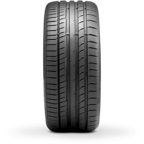 (QTY 2) 235/40ZR20 Continental Sport Contact 5P 96Y XL Black Wall Tires